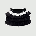 Horizon Essentials | Pleated Lace Ruffle Skirt Premium