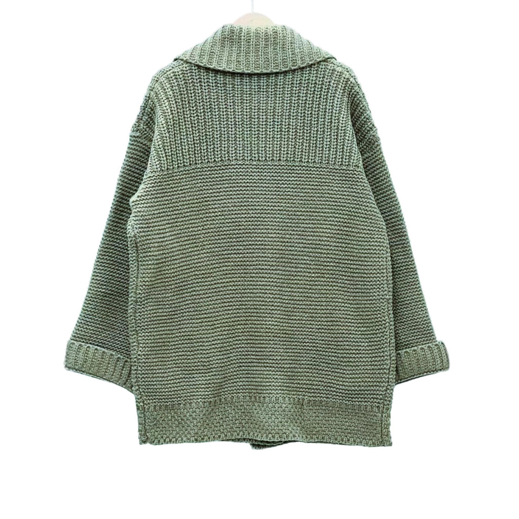 Horizon Essentials | Plus Size Polo Collar Cardigan