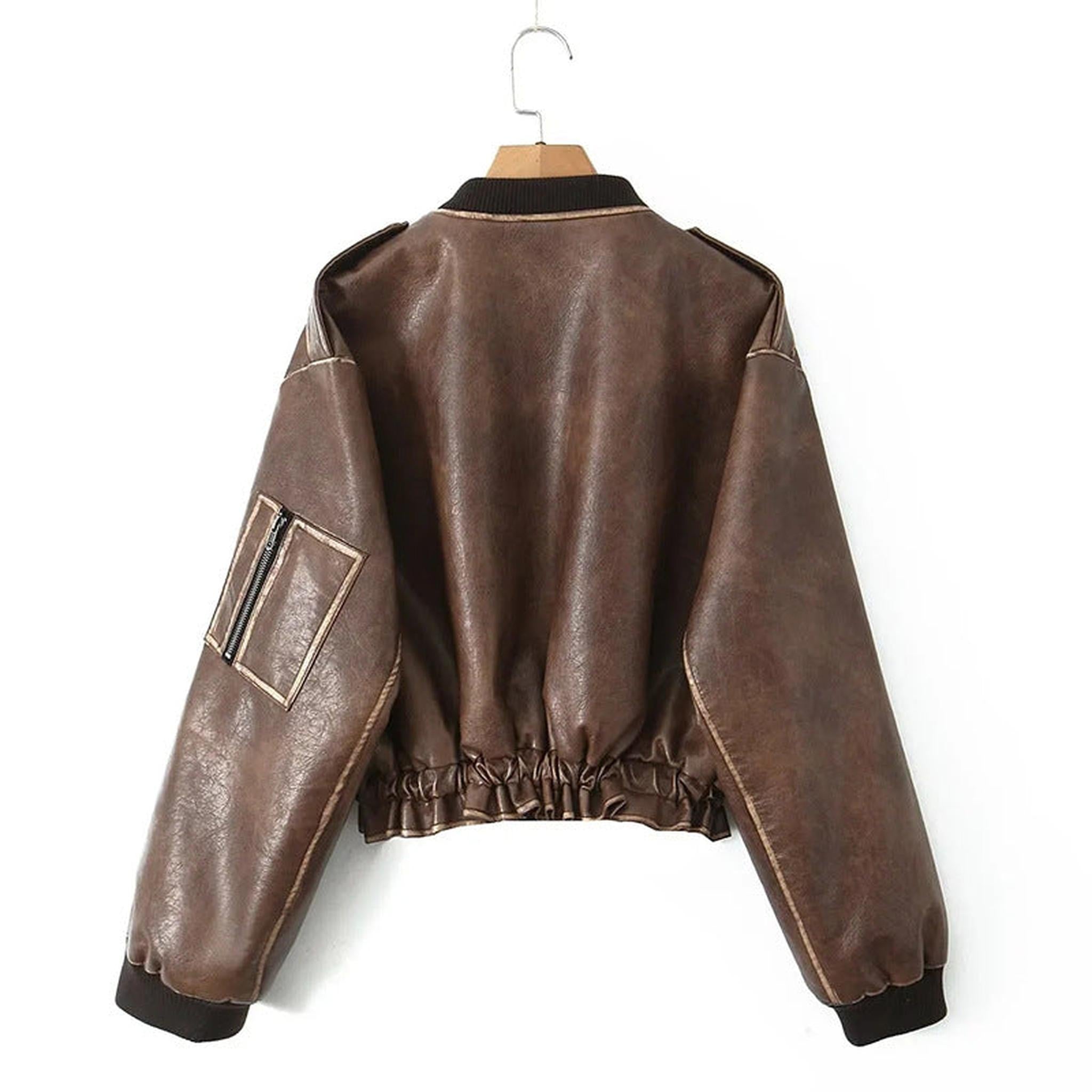 Horizon Essentials | Premium Autumn Long Sleeve Leather Coat