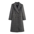 Horizon Essentials | Premium British Wool Herringbone Coat