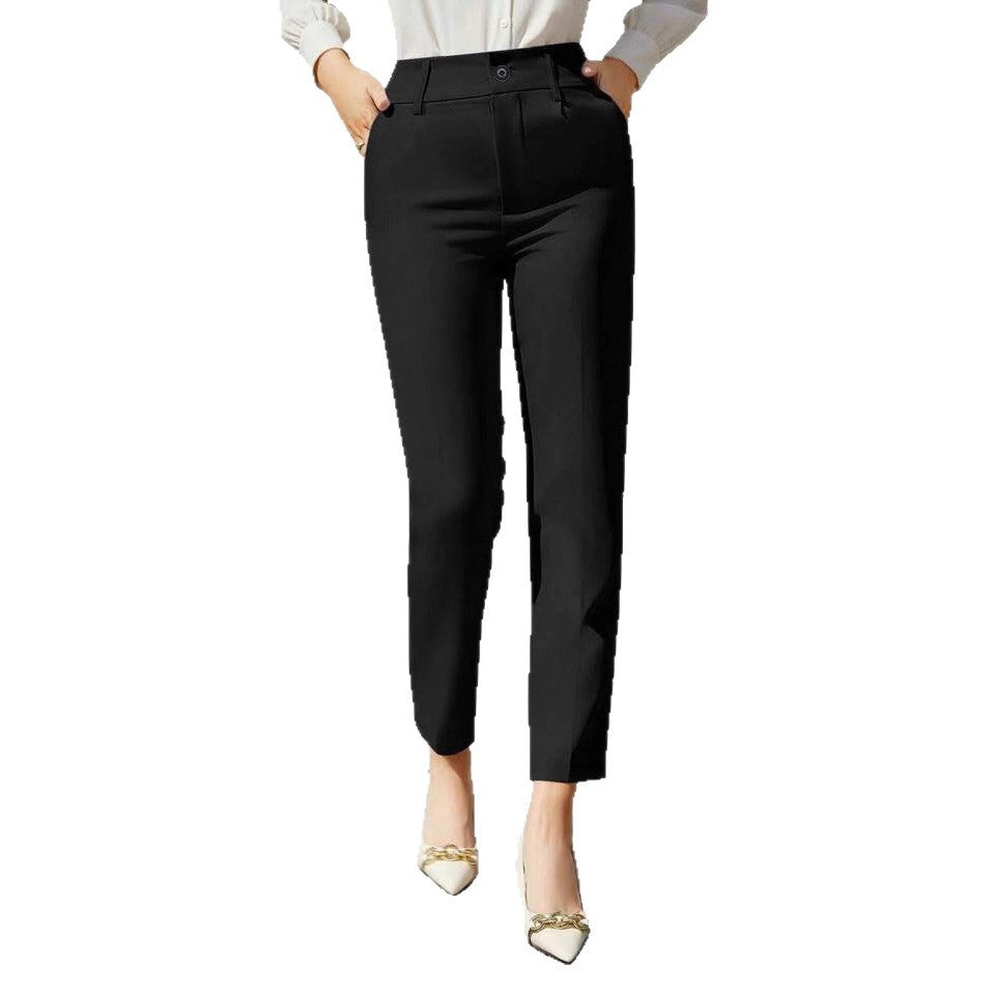 Horizon Essentials | Premium Casual Cropped Straight-Leg Pants