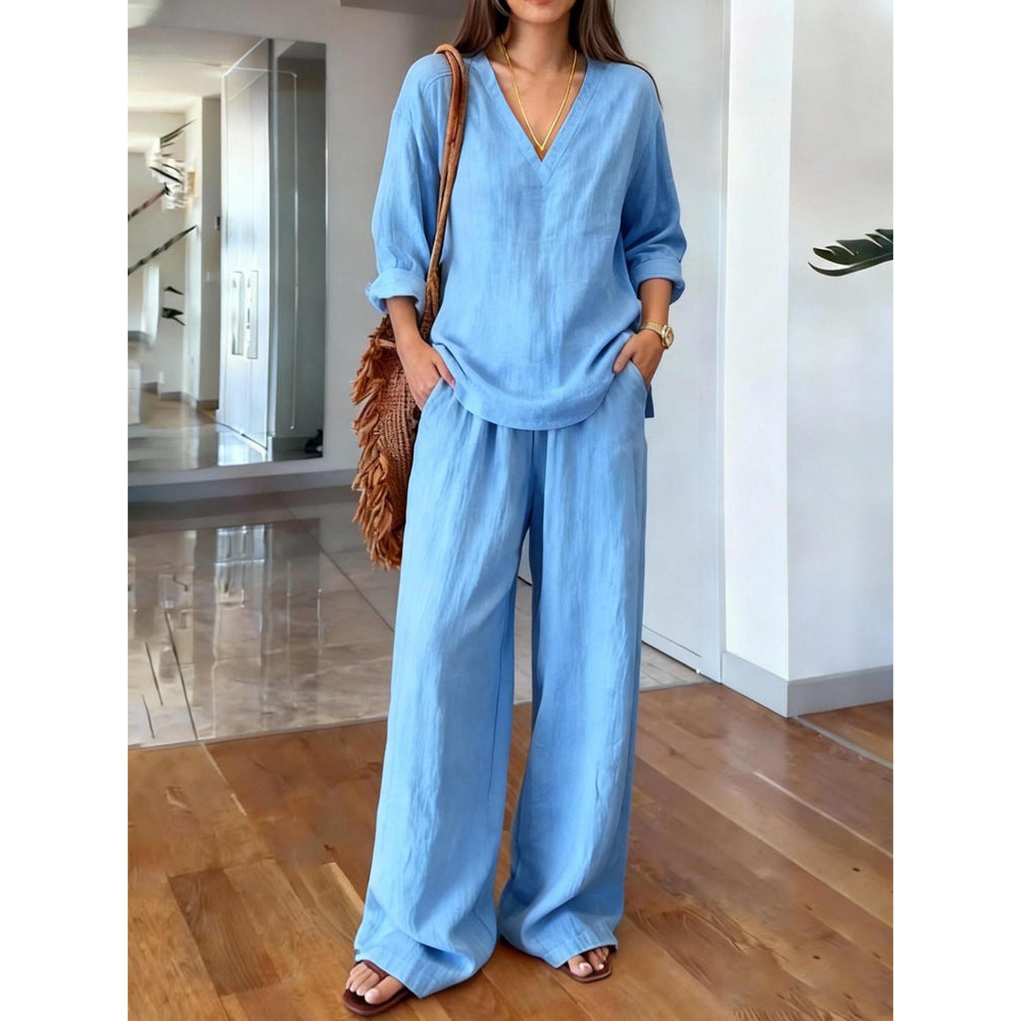 Horizon Essentials | Premium Cotton Multi-Color Lounge Set