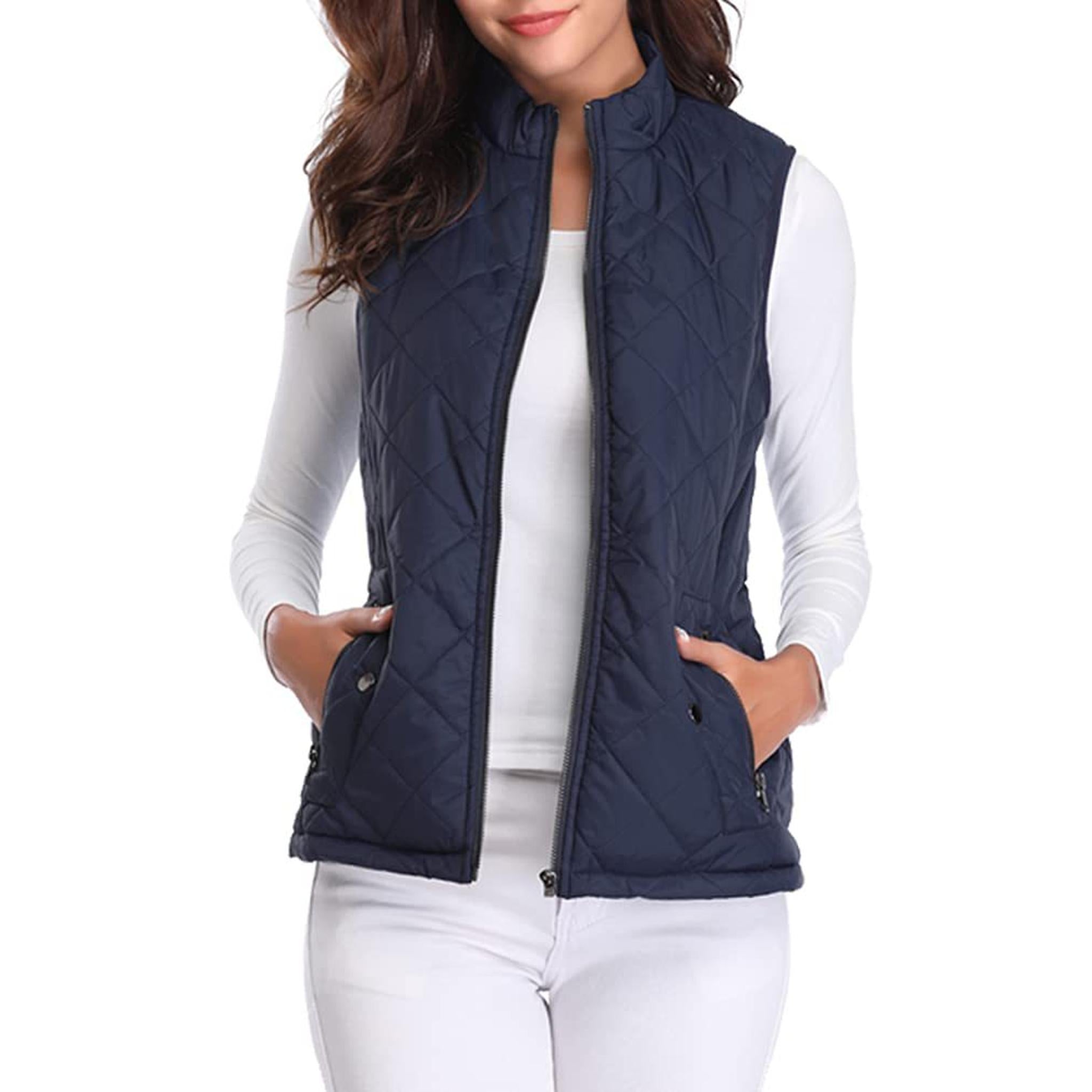 Horizon Essentials | Premium Cotton Women's Vest Zipper