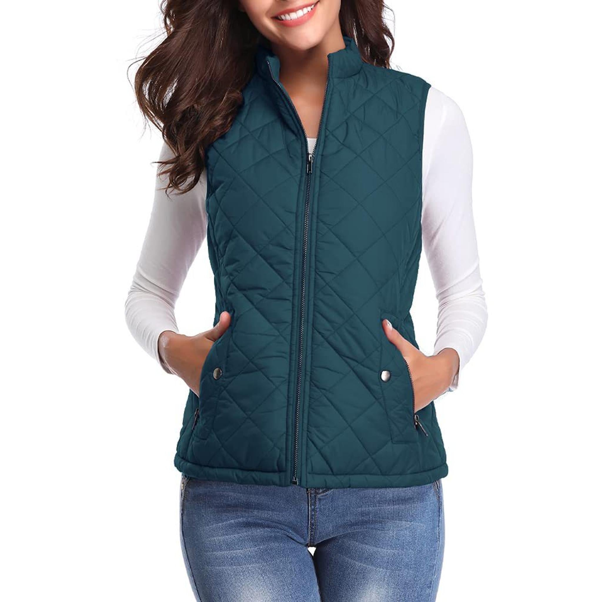 Horizon Essentials | Premium Cotton Women's Vest Zipper