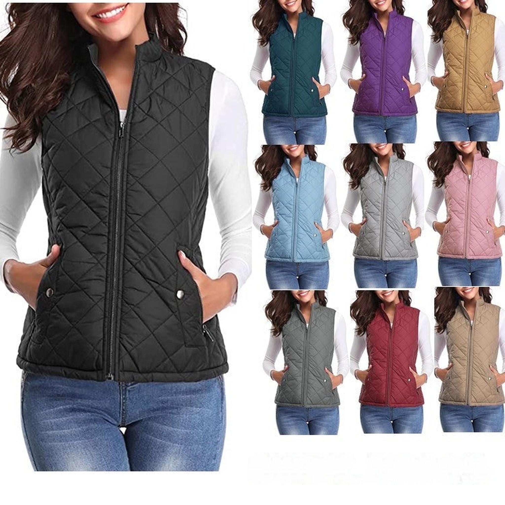 Horizon Essentials | Premium Cotton Women's Vest Zipper