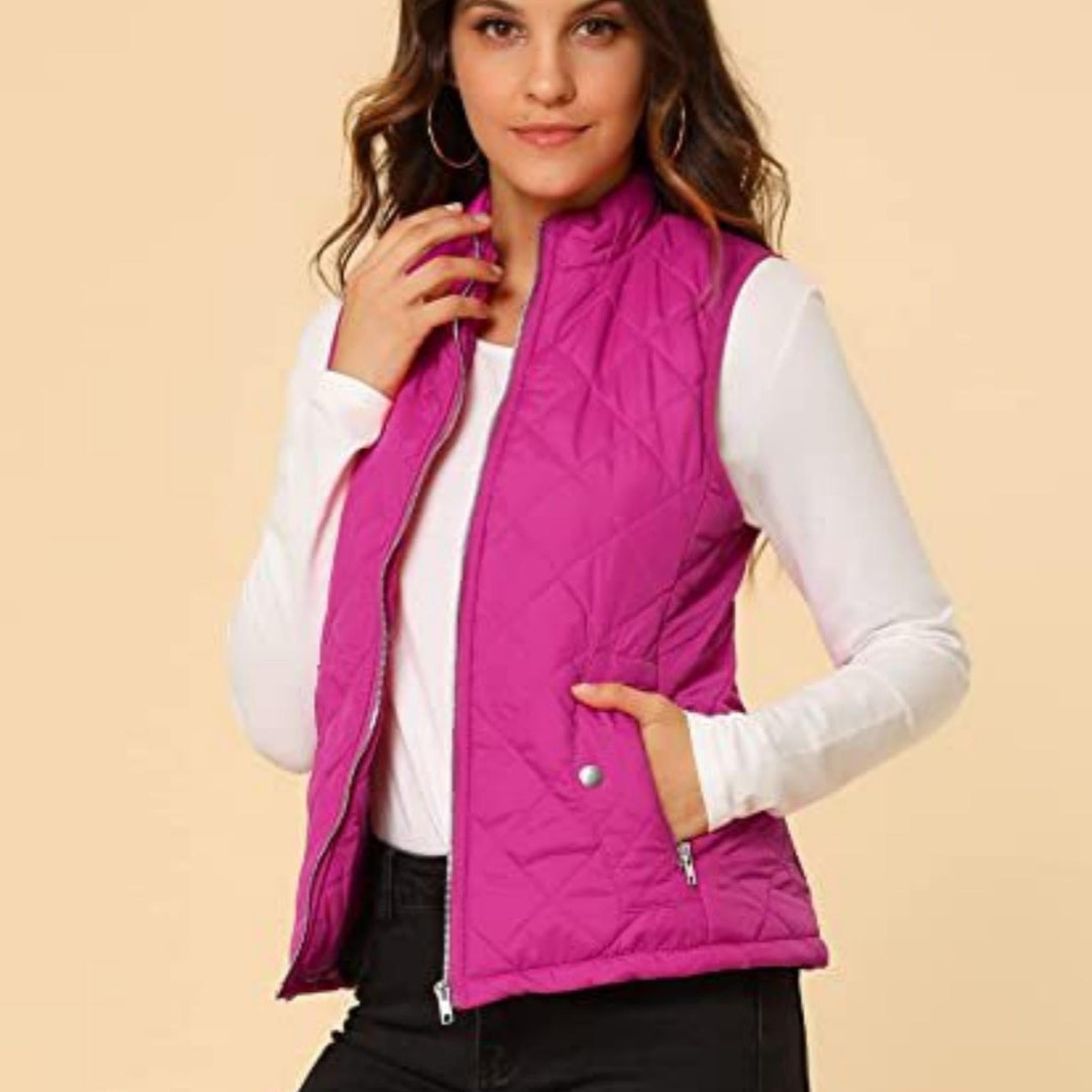 Horizon Essentials | Premium Cotton Women's Vest Zipper