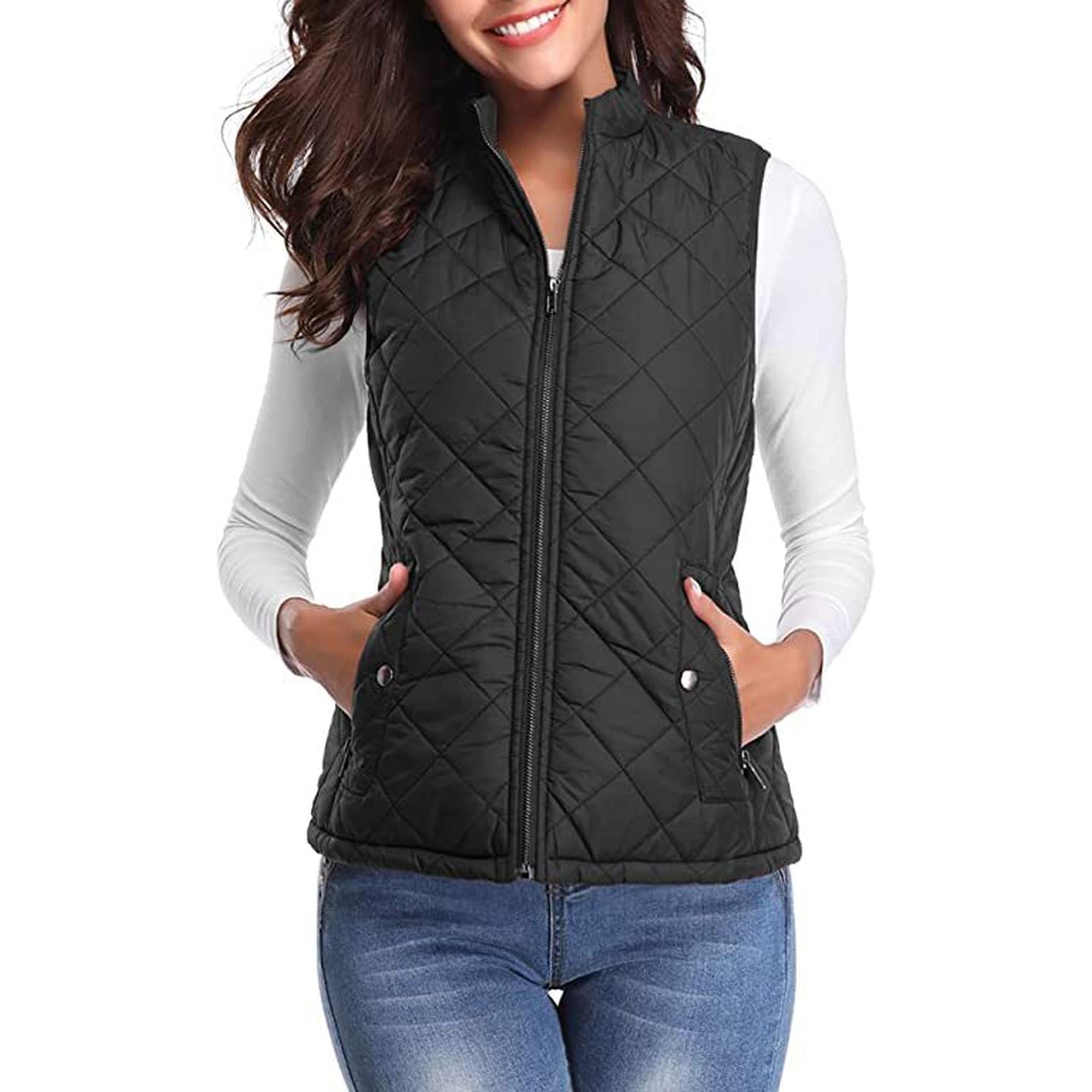 Horizon Essentials | Premium Cotton Women's Vest Zipper