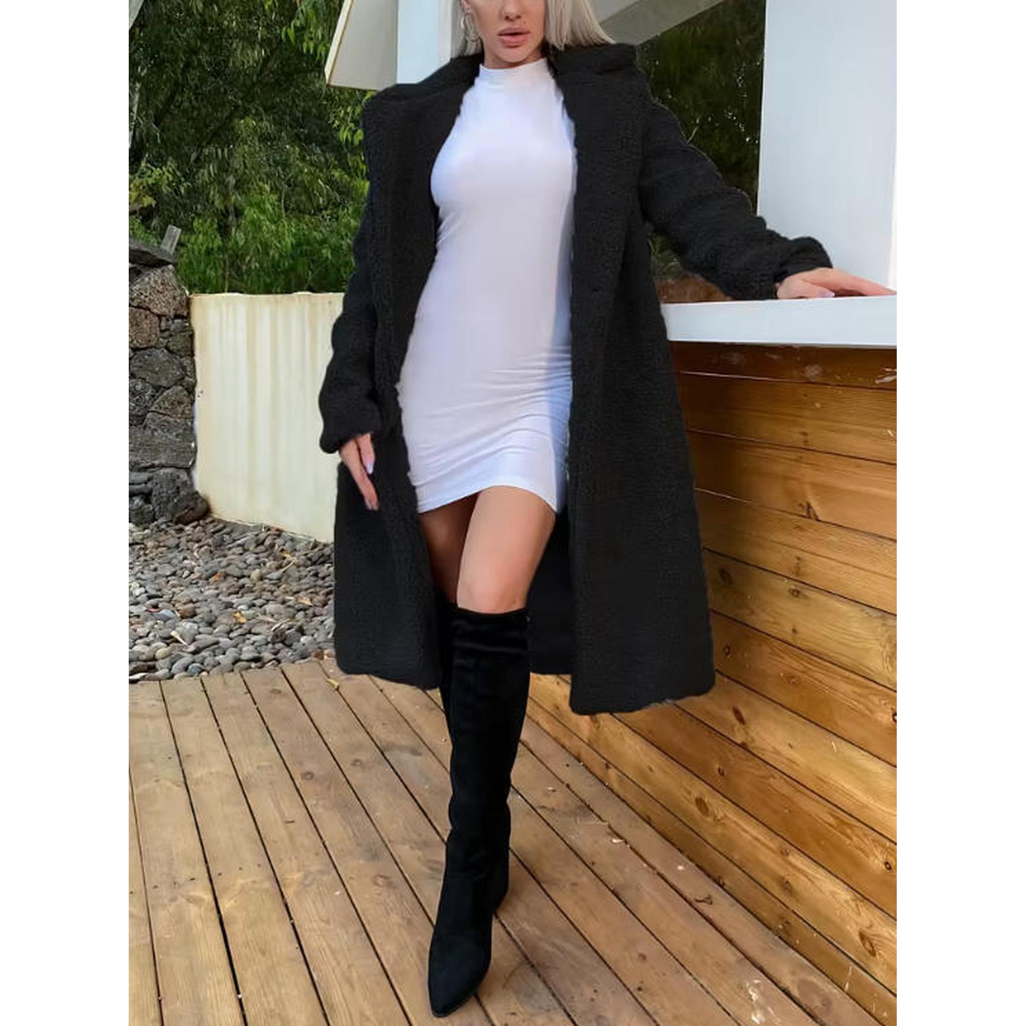 Horizon Essentials | Premium Double Breasted Fleece Coat