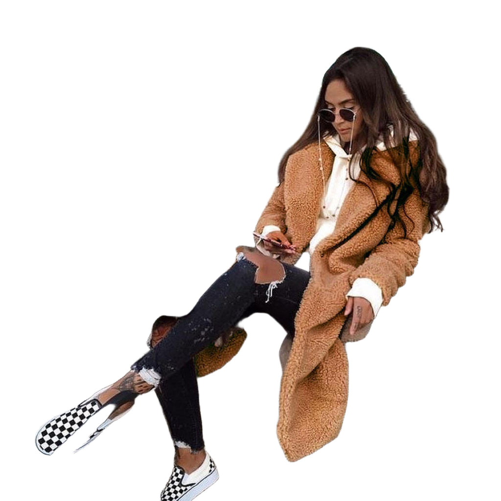 Horizon Essentials | Premium Double-Sided Wool Lapel Coat