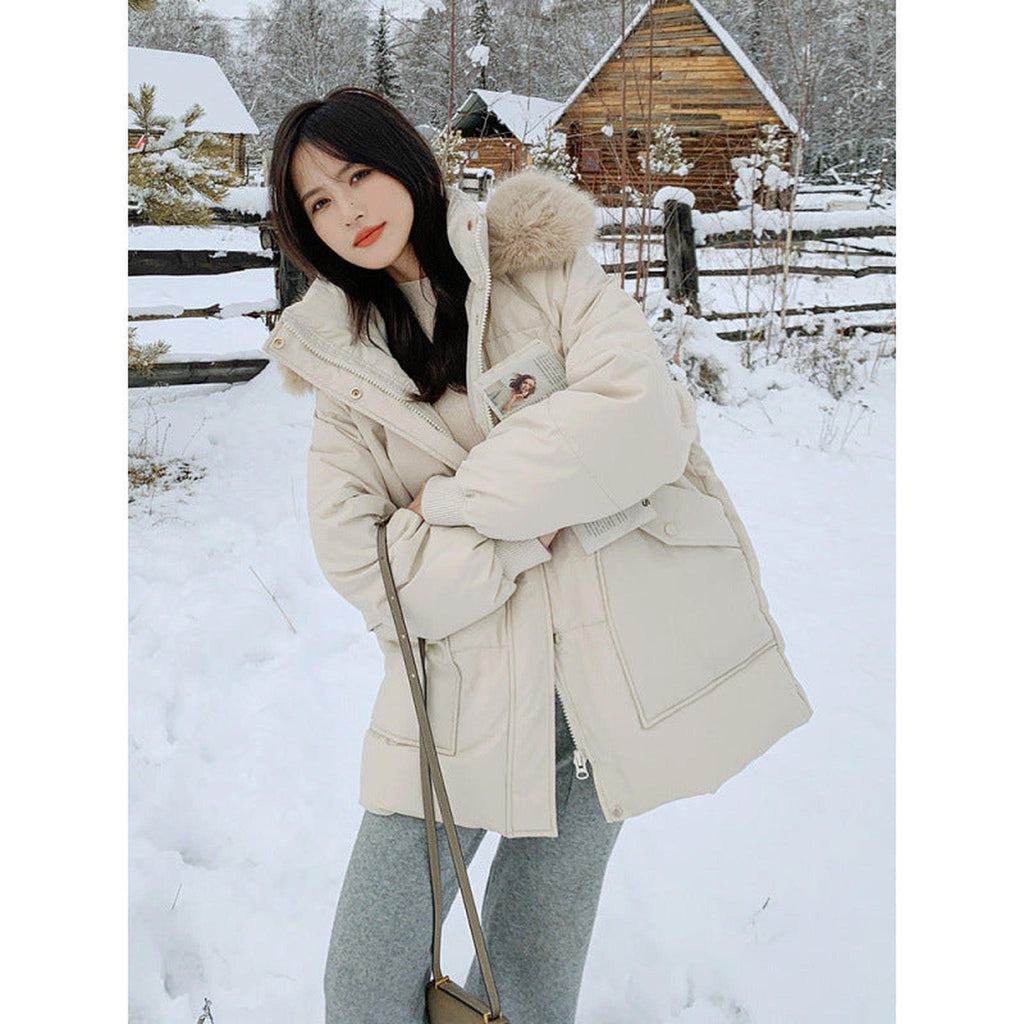 Horizon Essentials | Premium Down Cotton Hooded Coat