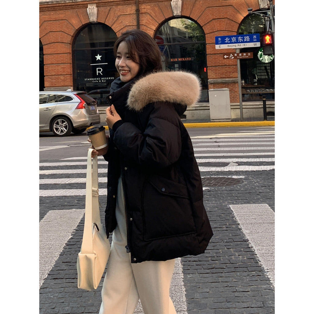 Horizon Essentials | Premium Down Cotton Hooded Coat