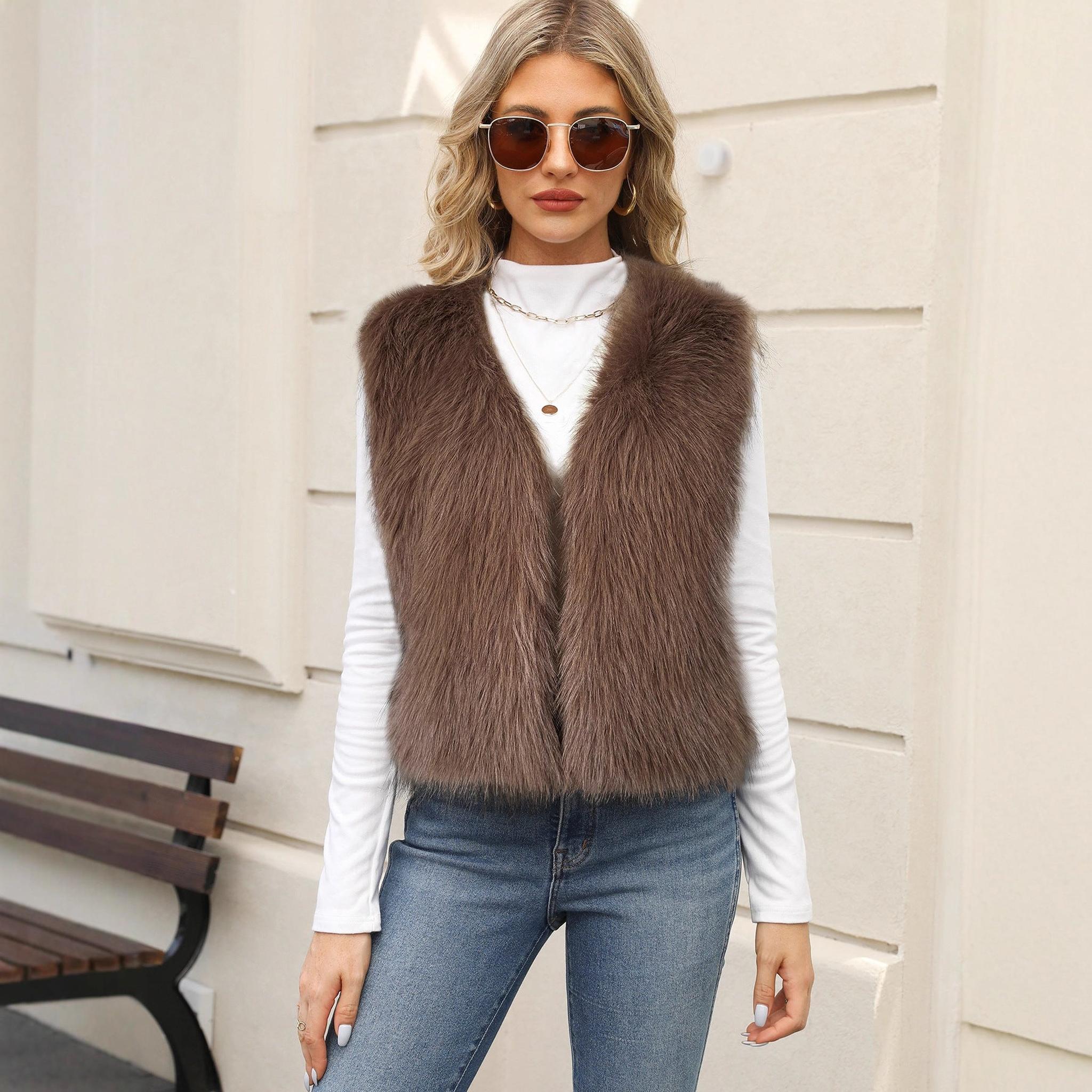 Horizon Essentials | Premium Eco-Friendly Faux Fur Vest