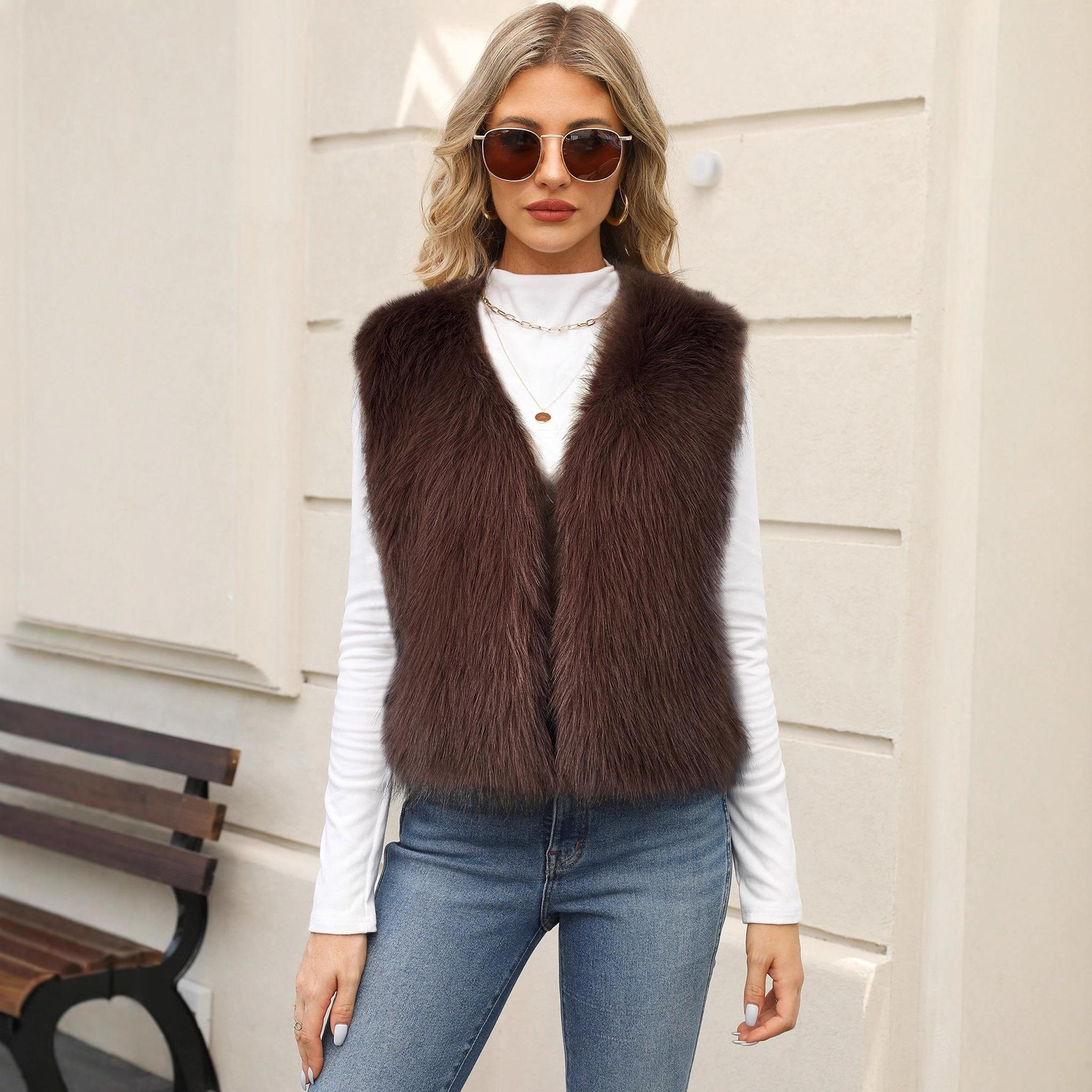 Horizon Essentials | Premium Eco-Friendly Faux Fur Vest