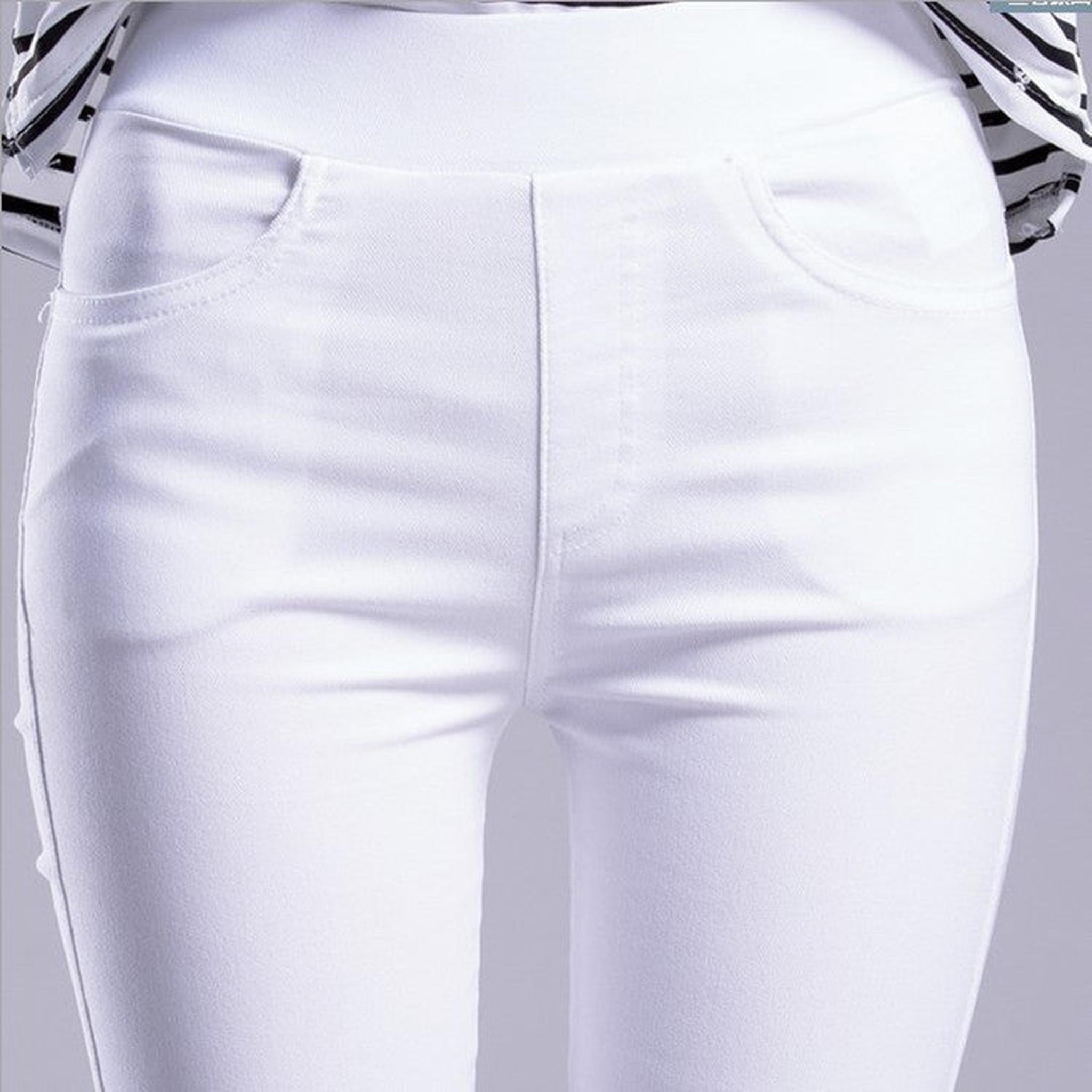 Horizon Essentials | Premium Elastic Waist Pencil Pants