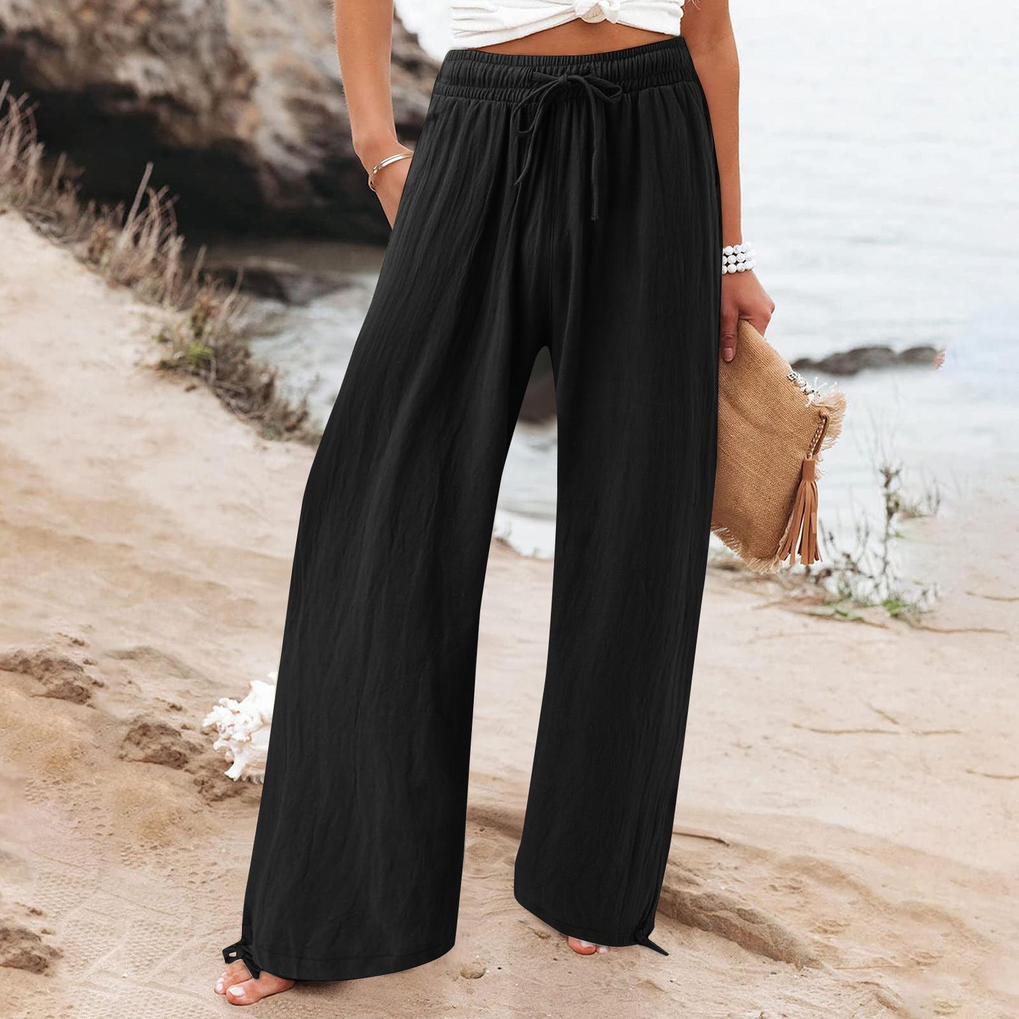 Horizon Essentials | Premium Elastic Wide-Leg Pants