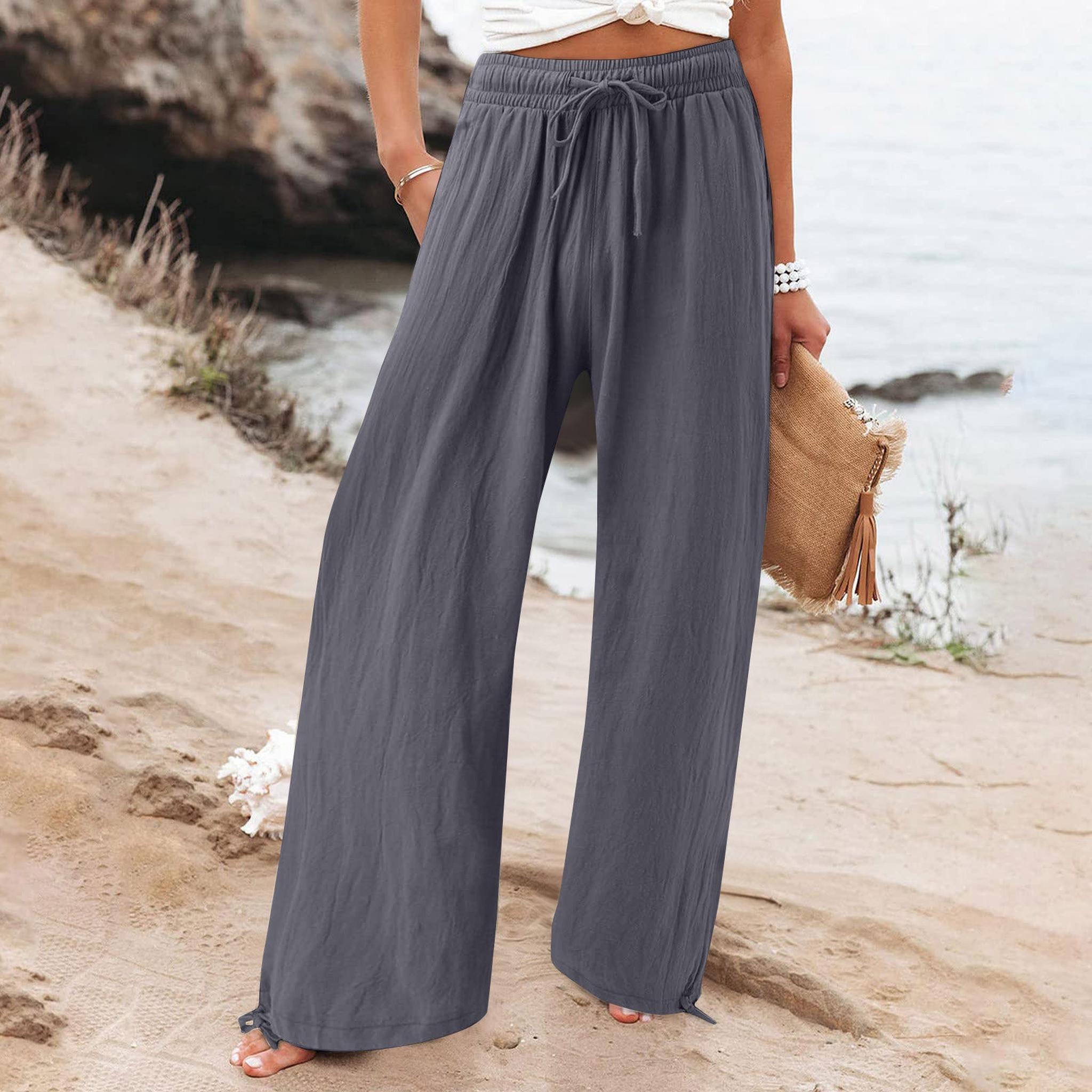 Horizon Essentials | Premium Elastic Wide-Leg Pants