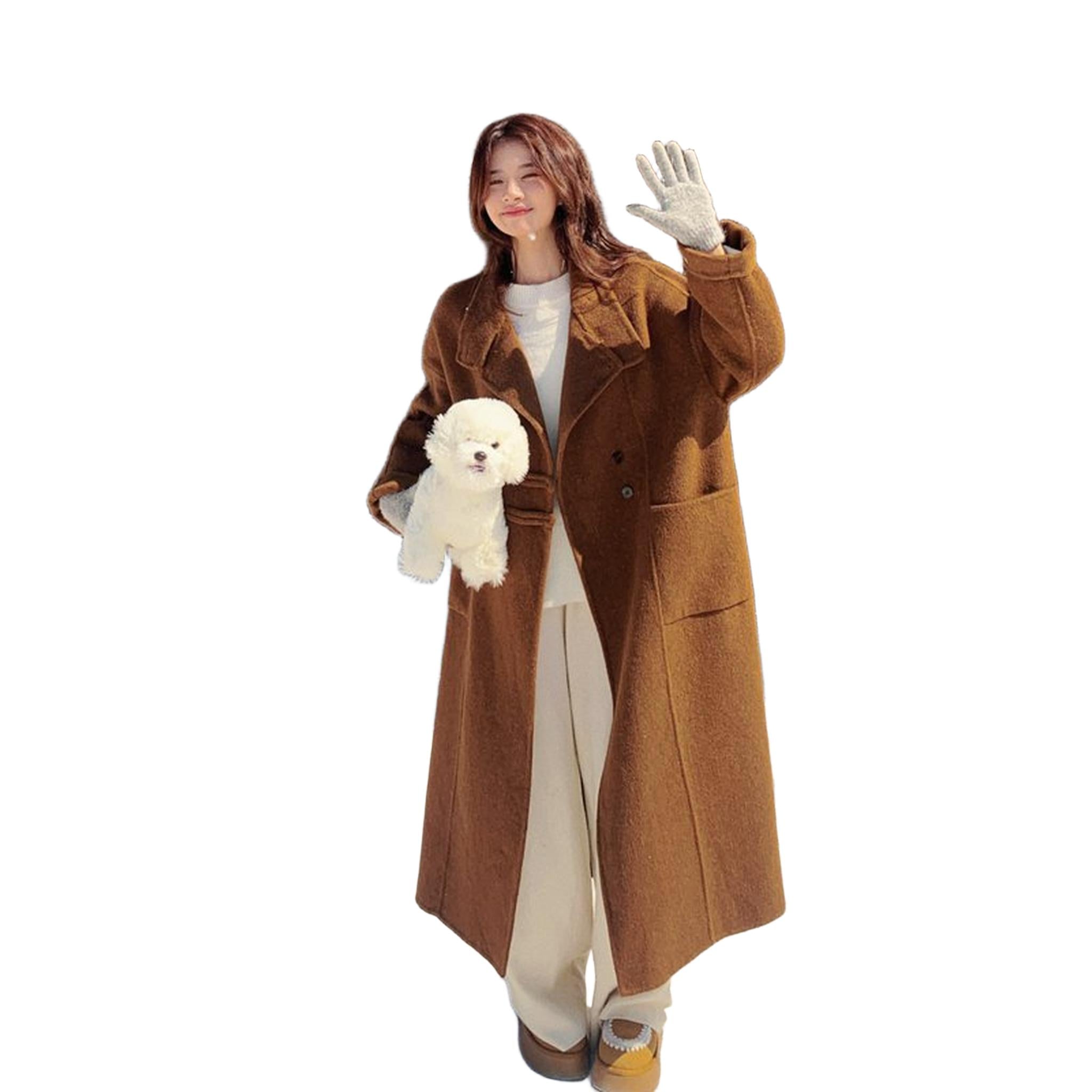 Horizon Essentials | Premium Extra-Long Wool Blend Coat