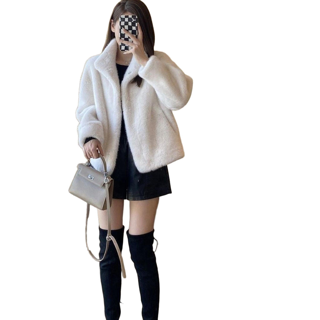 Horizon Essentials | Premium Faux Fur Collar Coat