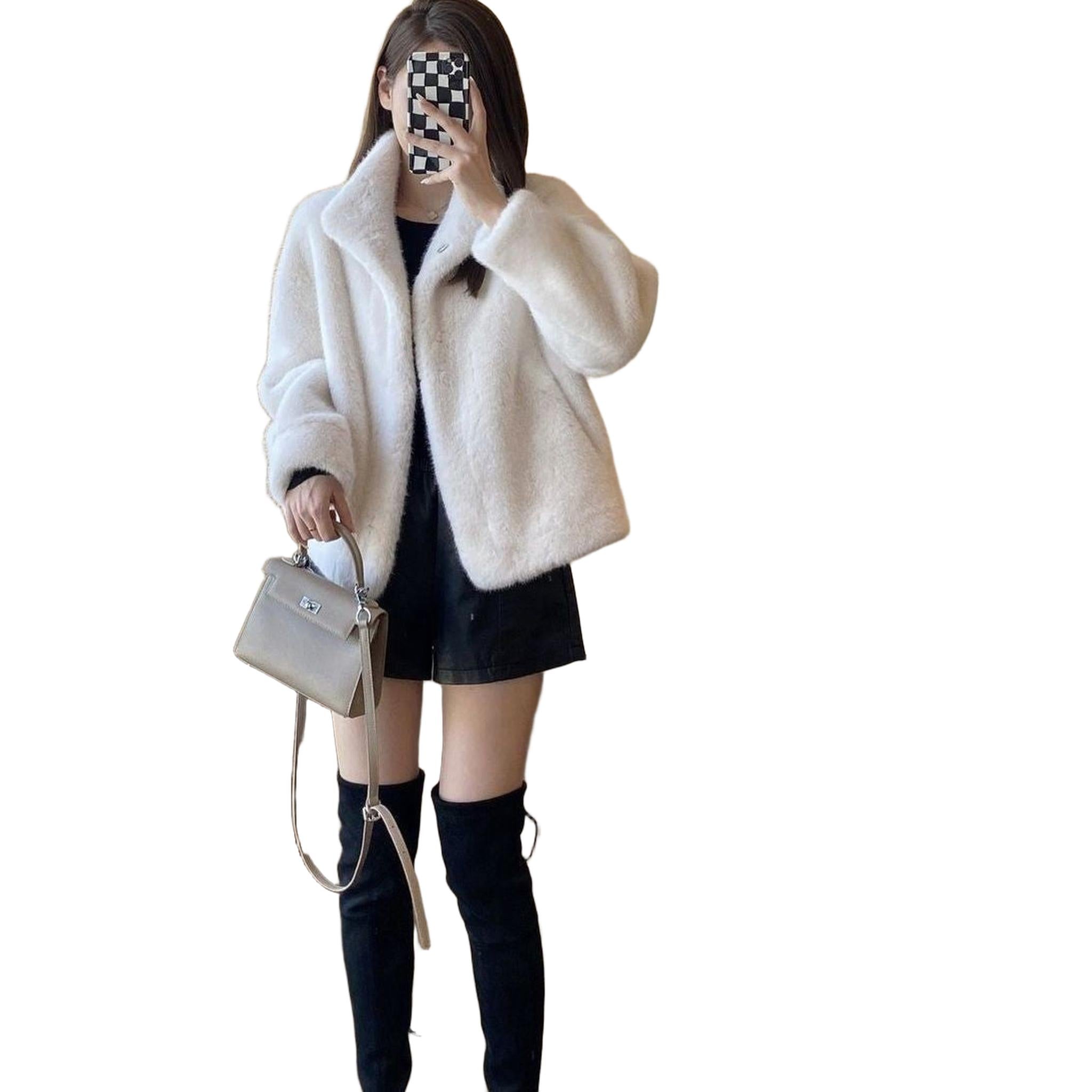 Horizon Essentials | Premium Faux Fur Collar Coat