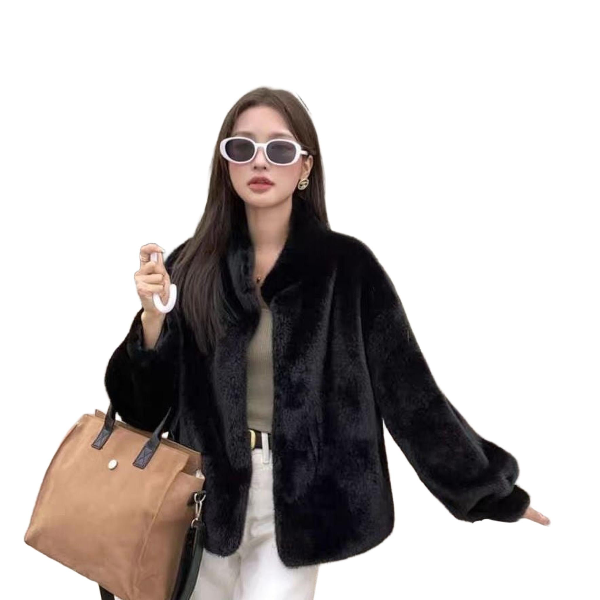 Horizon Essentials | Premium Faux Fur Collar Coat