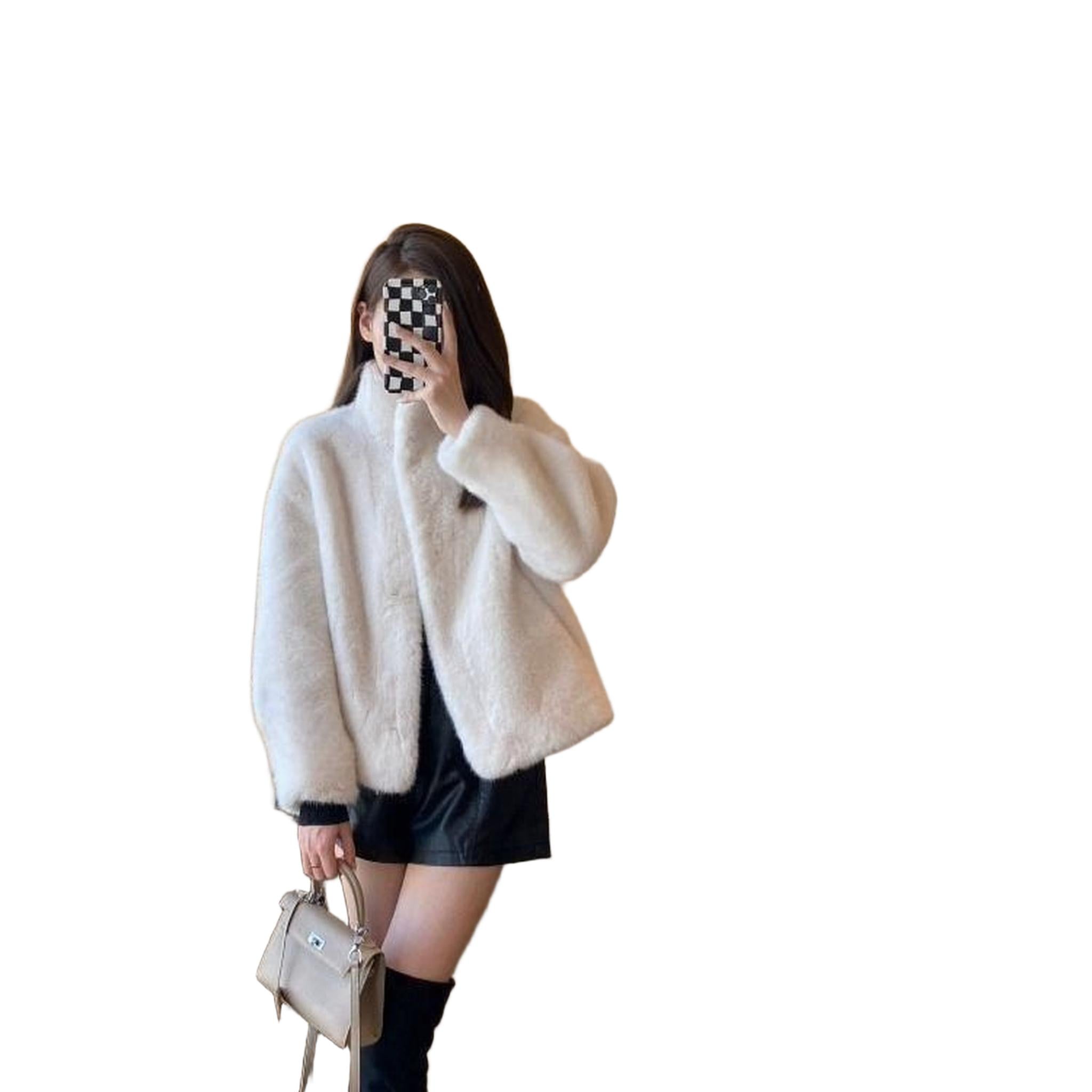 Horizon Essentials | Premium Faux Fur Collar Coat