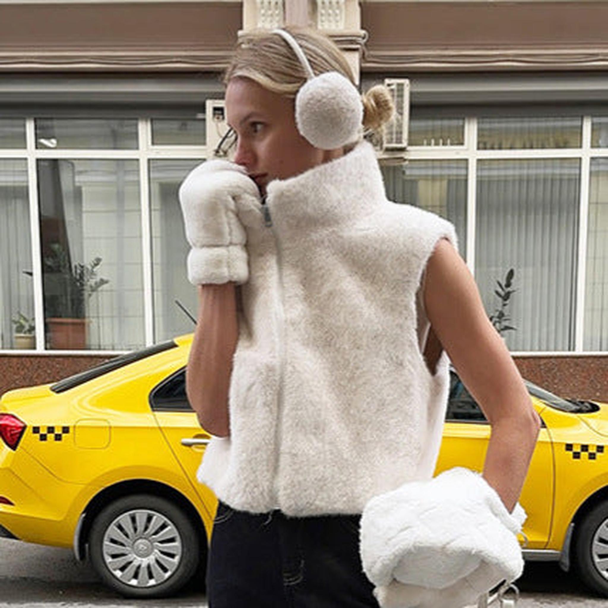 Horizon Essentials | Premium Faux Fur Sleeveless Vest