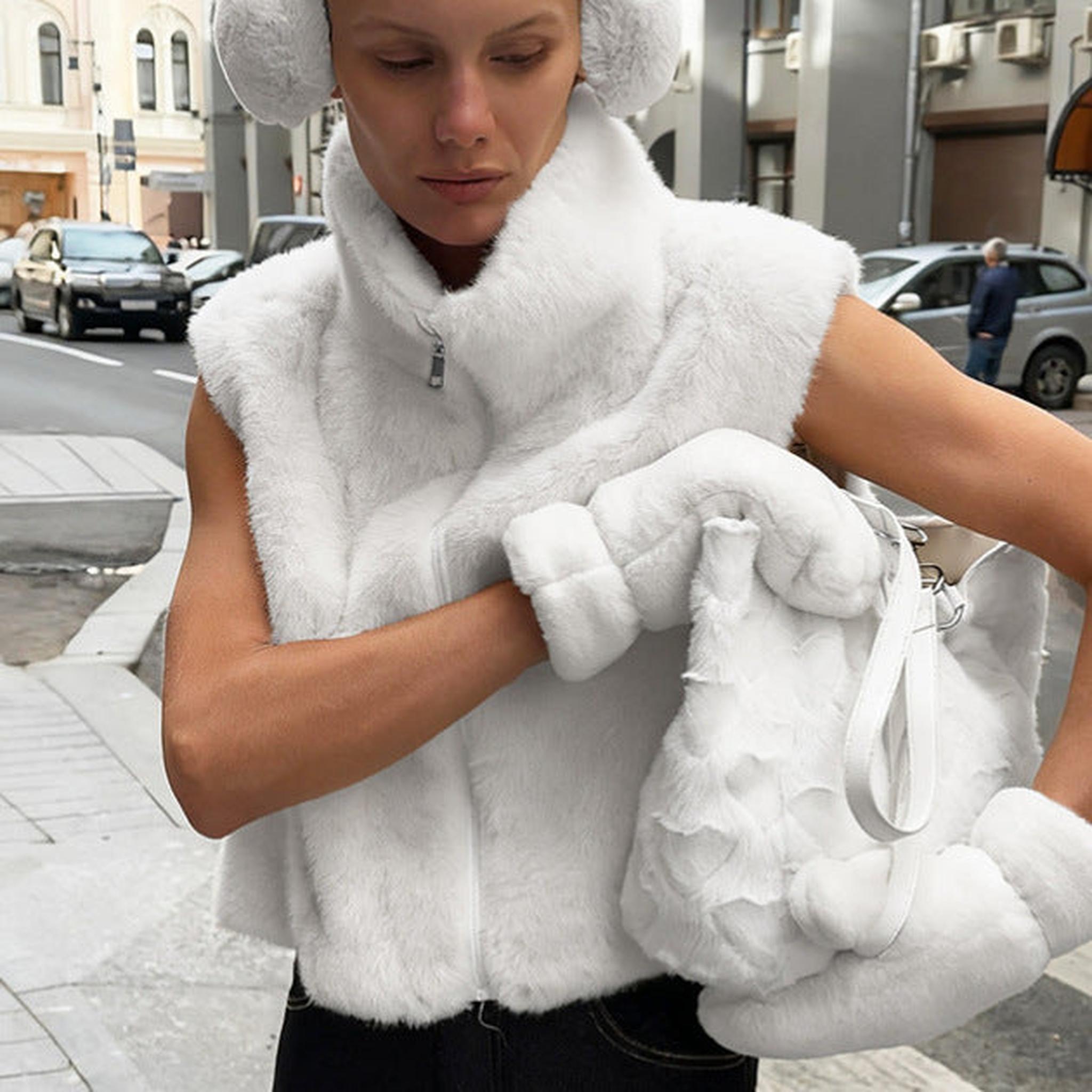 Horizon Essentials | Premium Faux Fur Sleeveless Vest