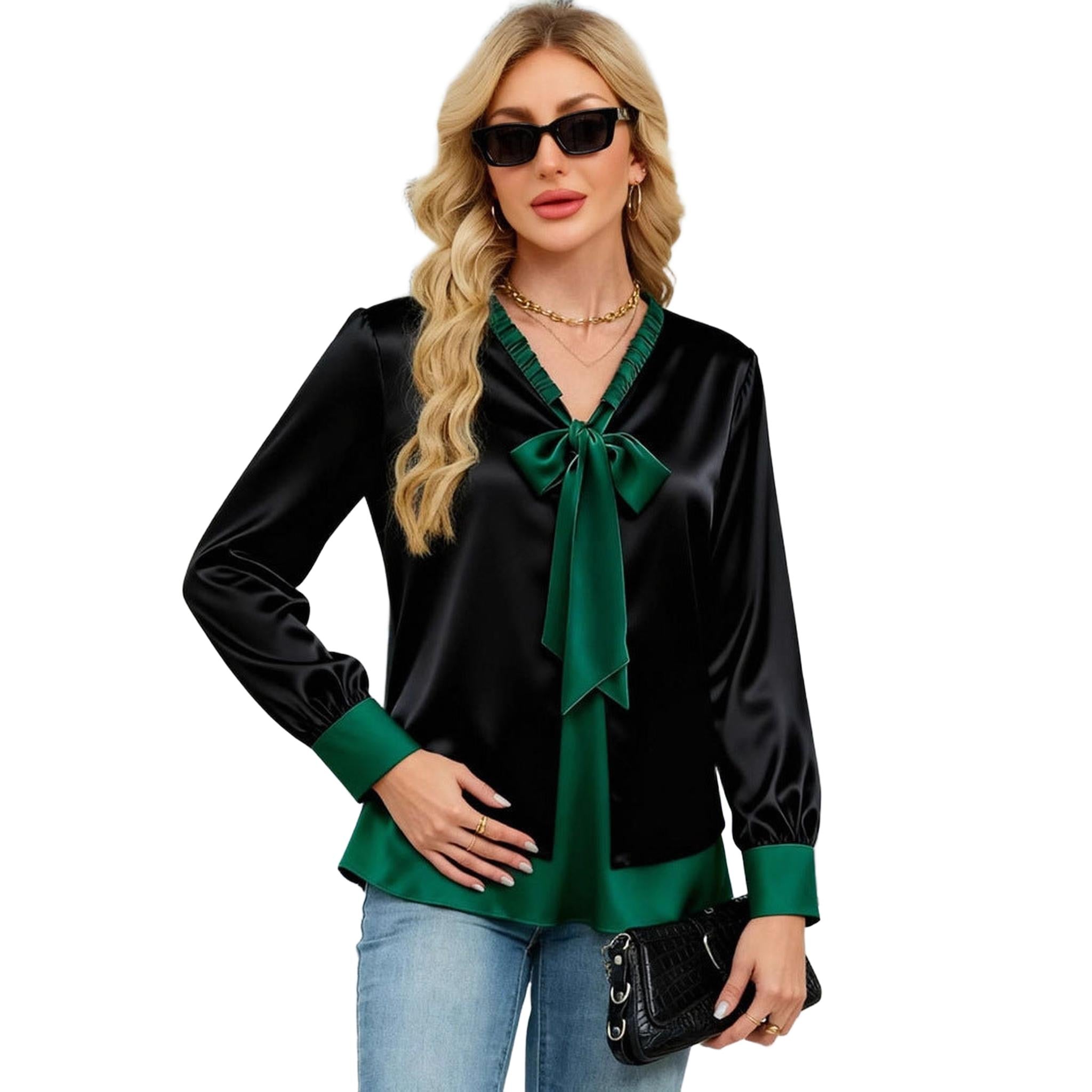 Horizon Essentials | Premium Faux Two-Piece Mock Top