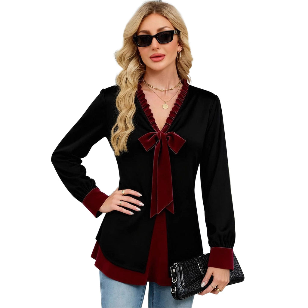 Horizon Essentials | Premium Faux Two-Piece Mock Top