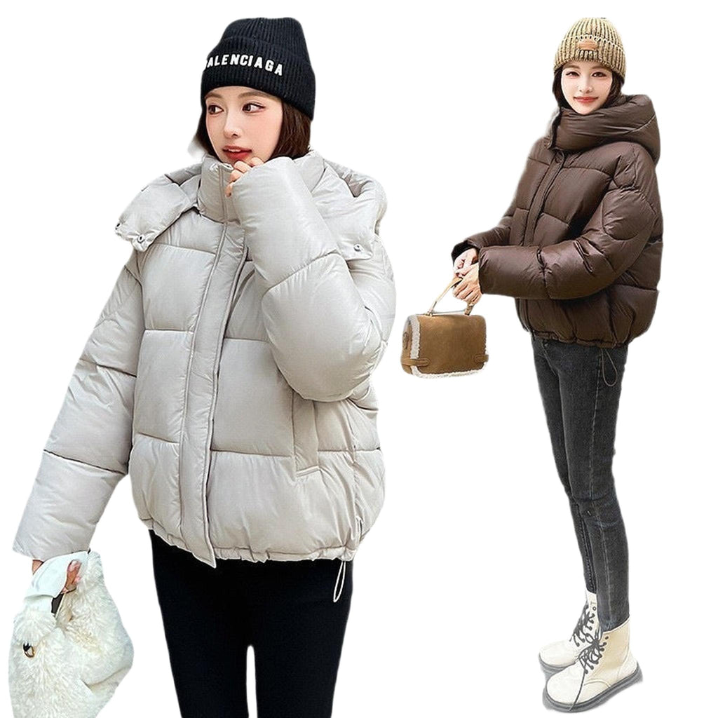 Horizon Essentials | Premium Fluffy Hooded Puffer Jacket