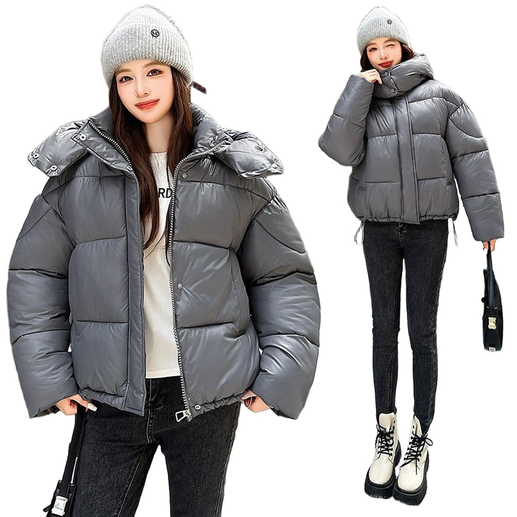 Horizon Essentials | Premium Fluffy Hooded Puffer Jacket