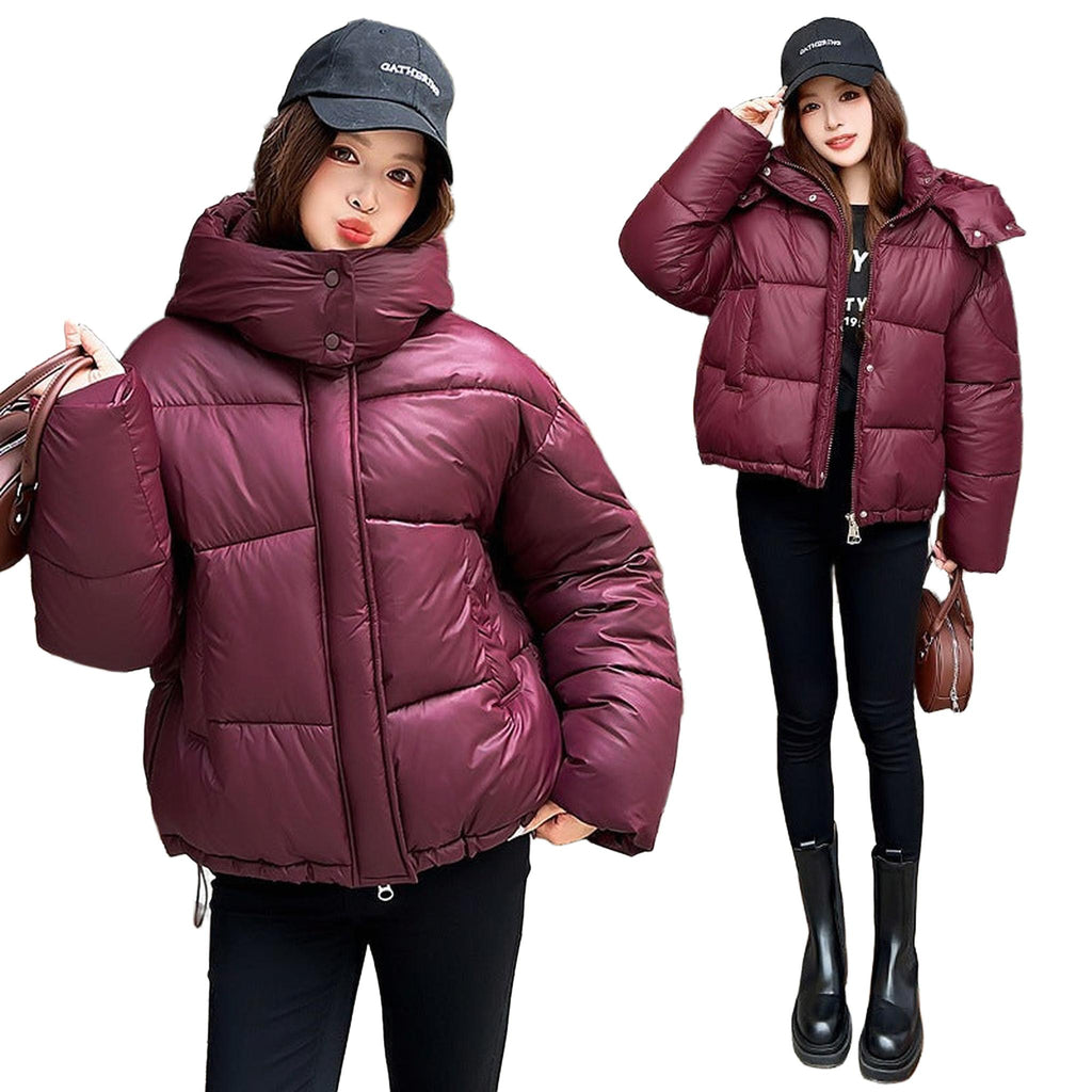 Horizon Essentials | Premium Fluffy Hooded Puffer Jacket