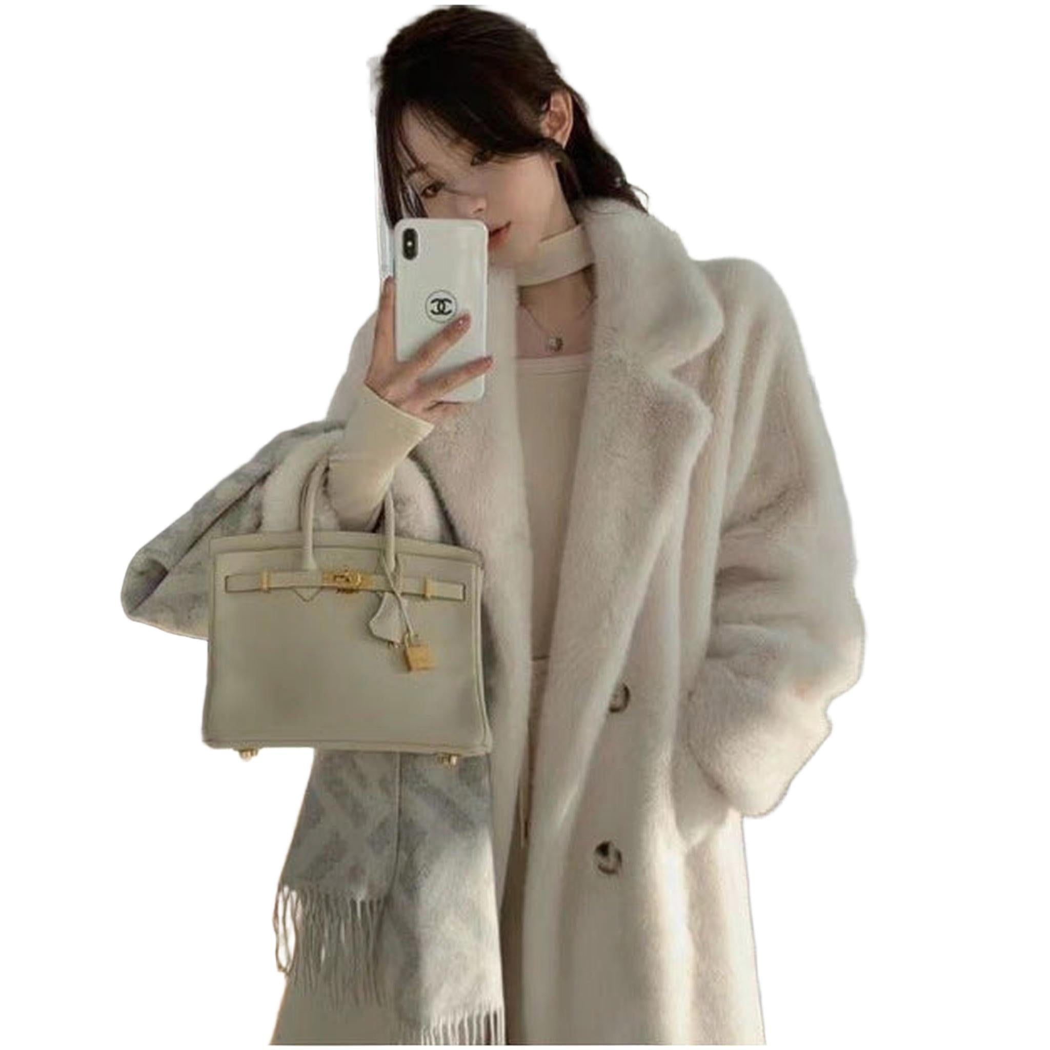 Horizon Essentials | Premium Fur Leather Coat Winter