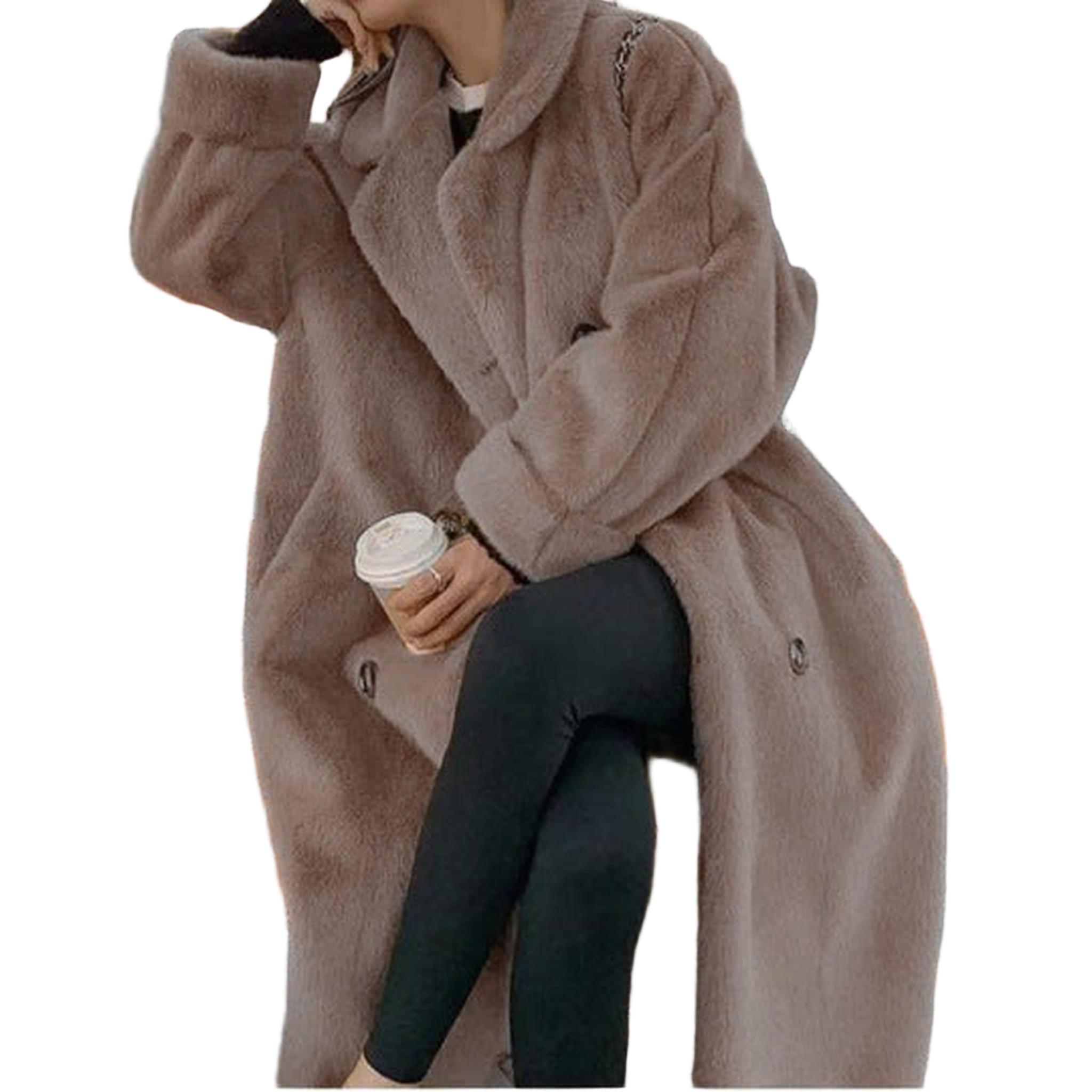 Horizon Essentials | Premium Fur Leather Coat Winter