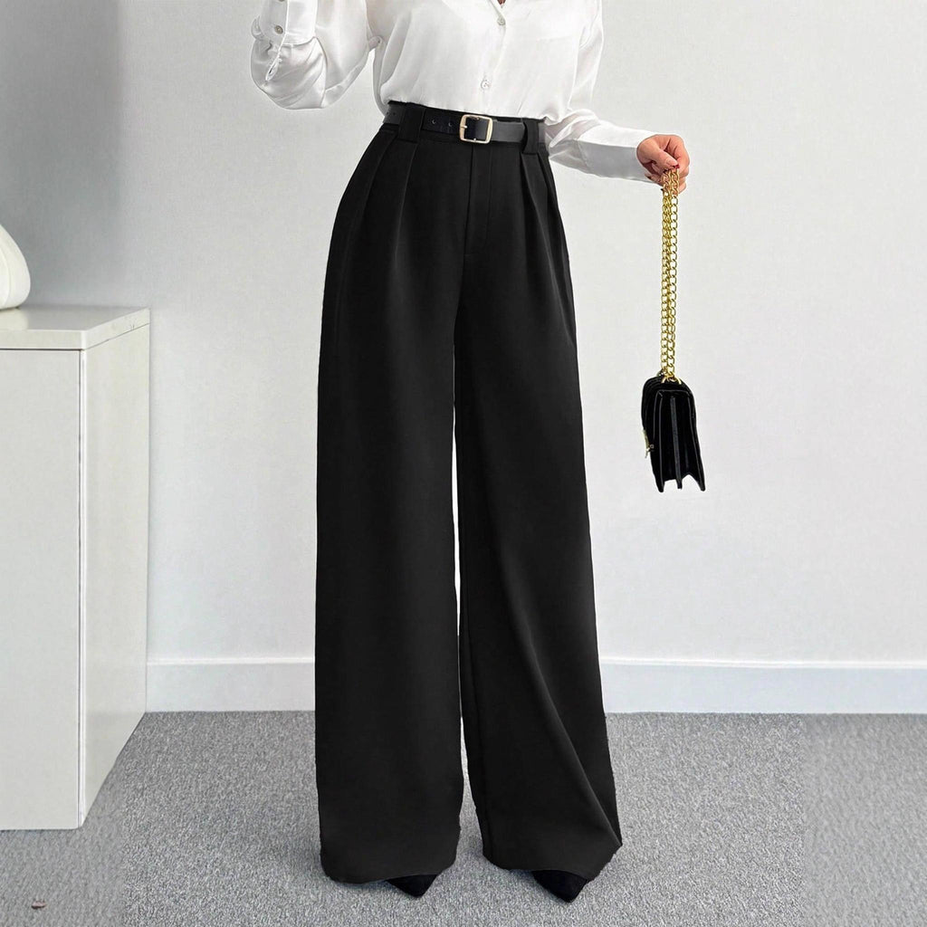 Horizon Essentials | Premium High-Waist Wide-Leg Pants
