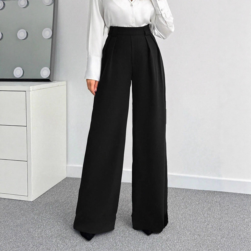 Horizon Essentials | Premium High-Waist Wide-Leg Pants