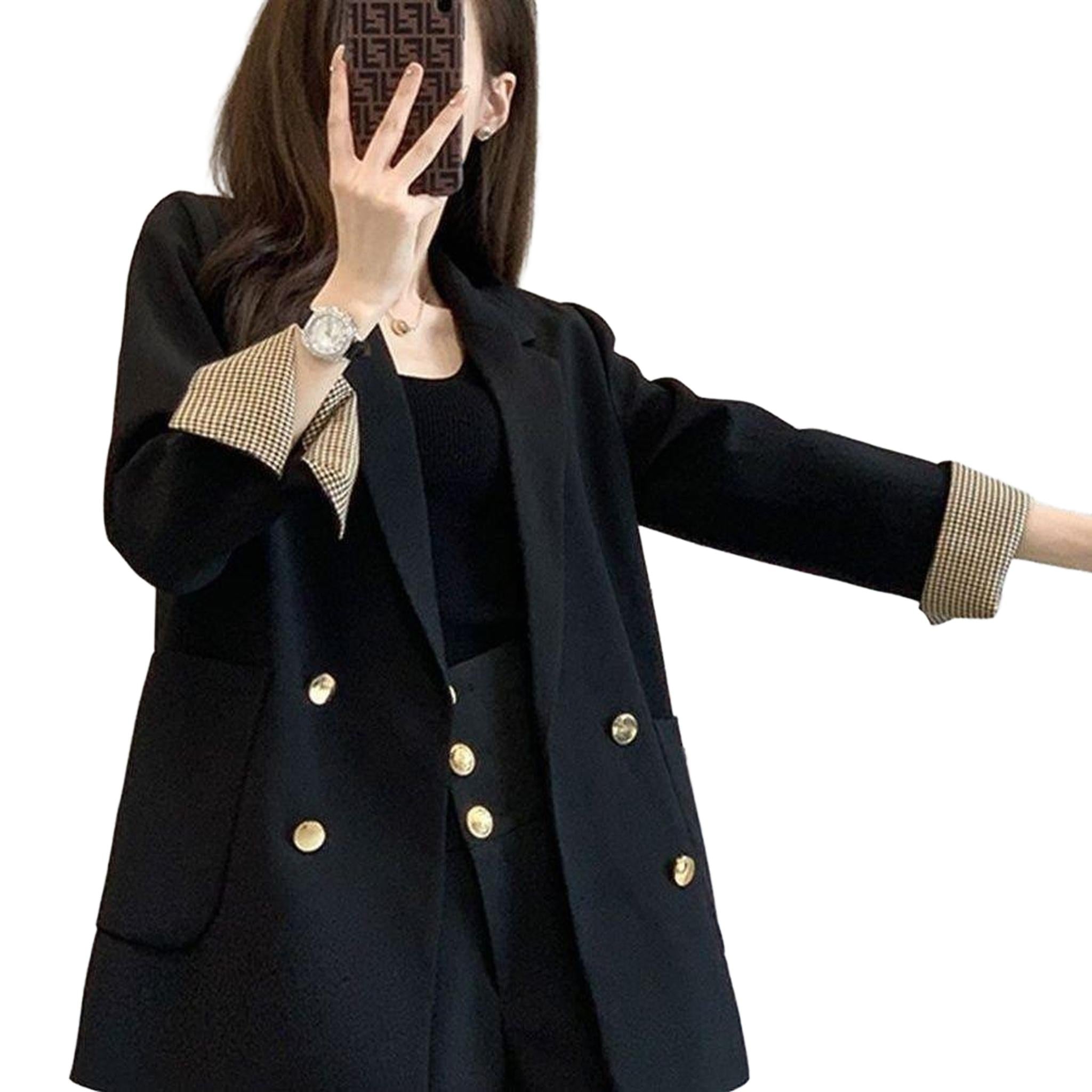 Horizon Essentials | Premium Korean Double-Breasted Top