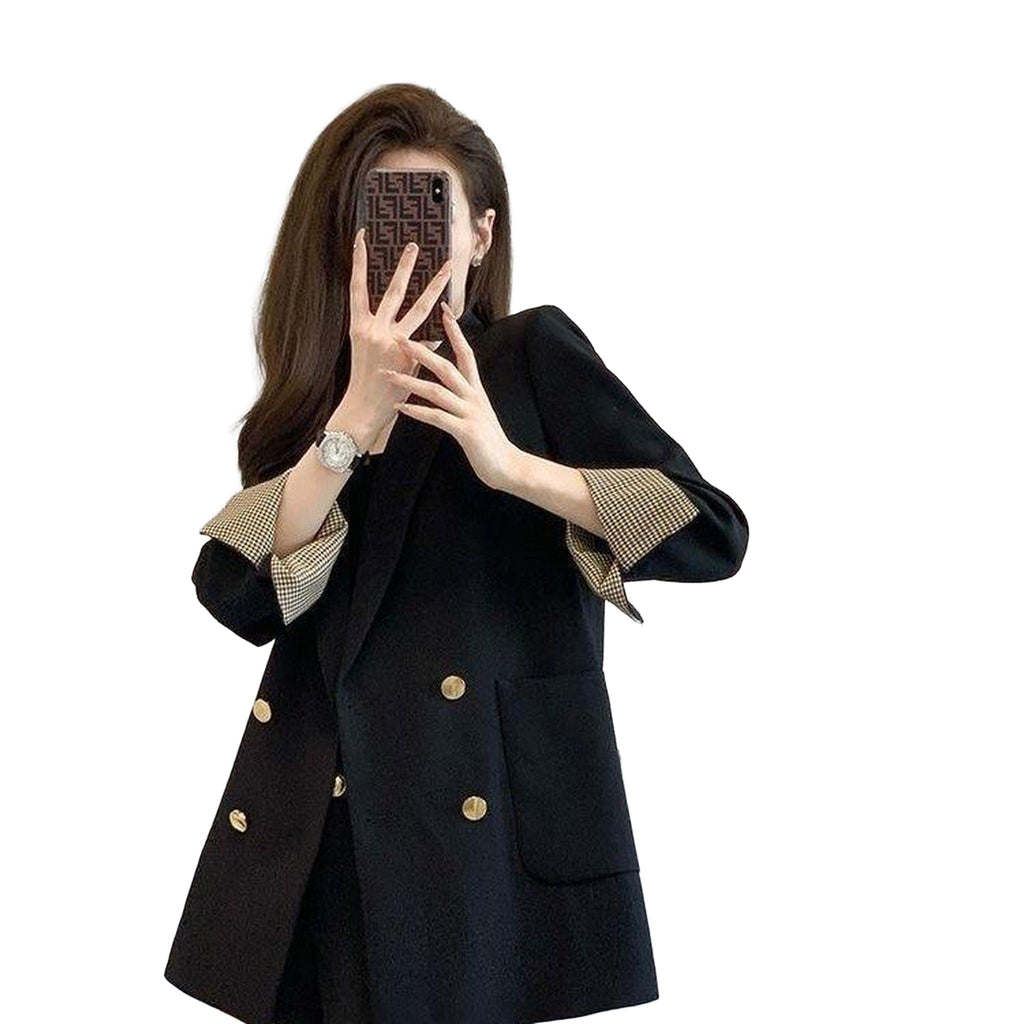 Horizon Essentials | Premium Korean Double-Breasted Top