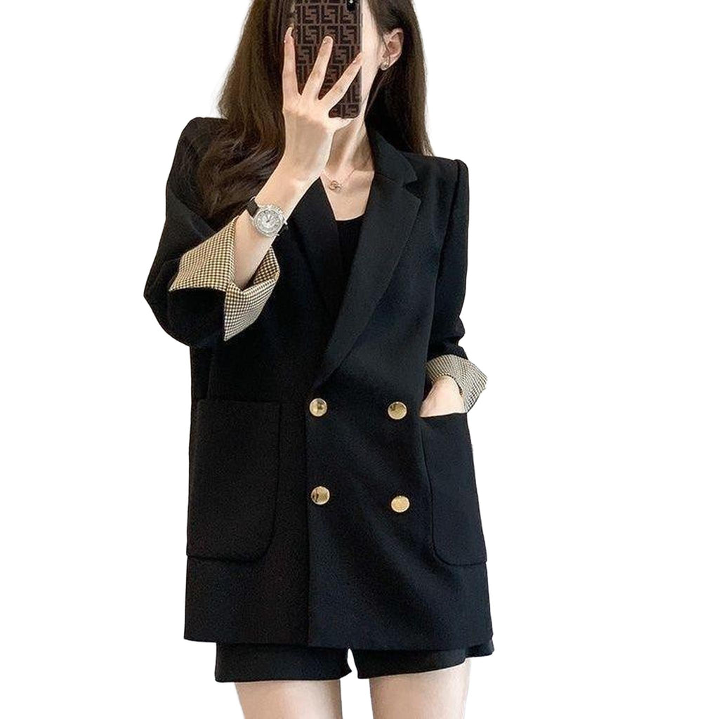 Horizon Essentials | Premium Korean Double-Breasted Top