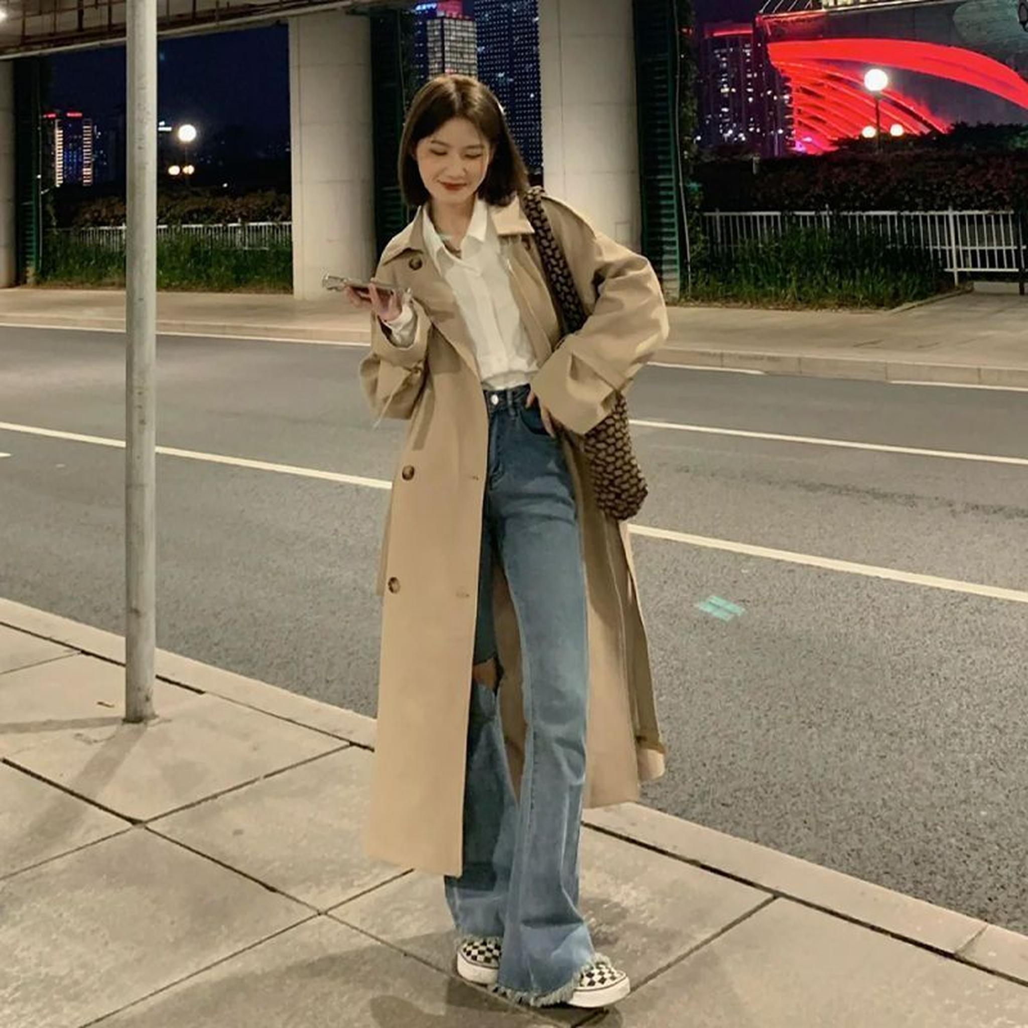 Horizon Essentials | Premium Korean Mid-Length Coat