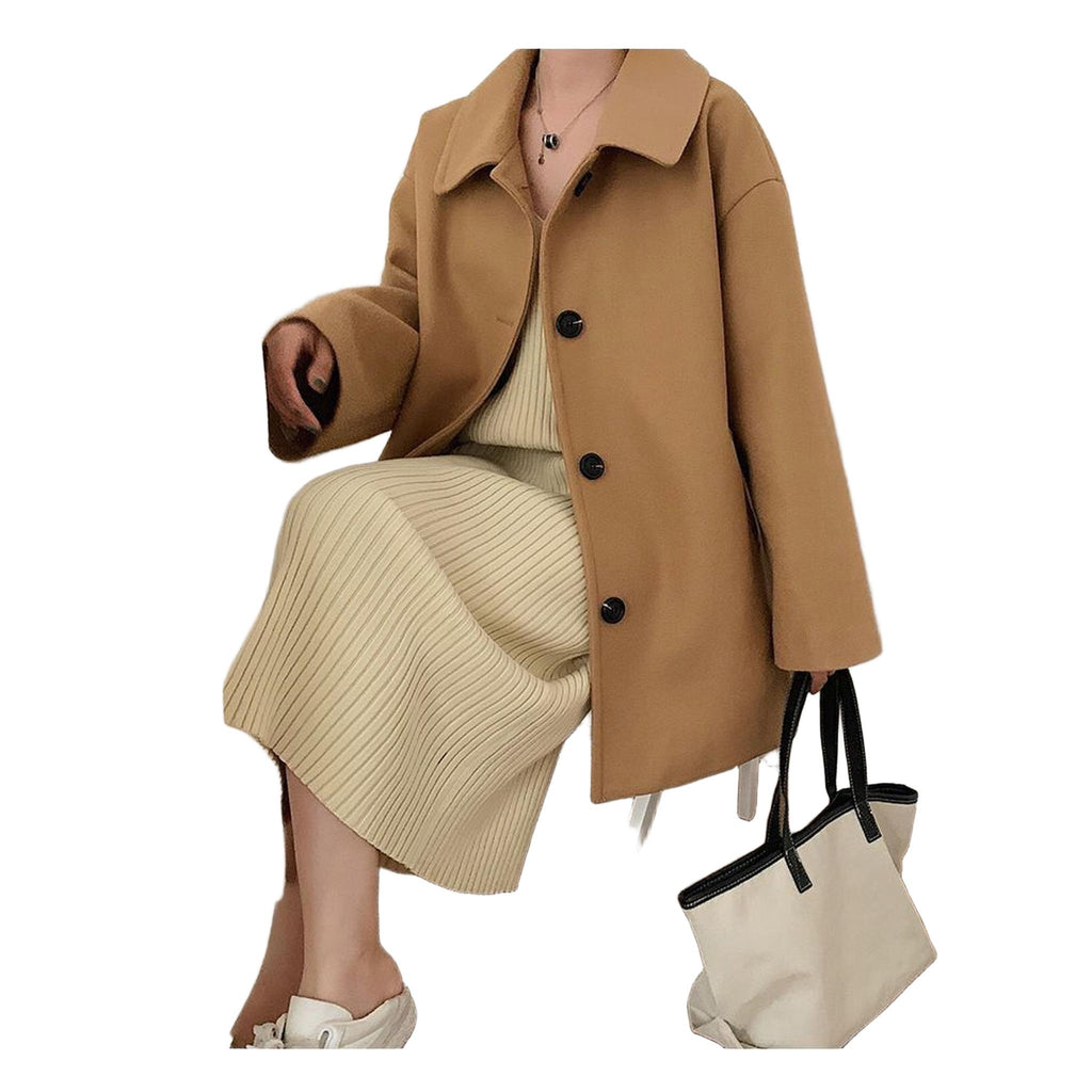 Horizon Essentials | Premium Korean Mid-Length Overcoat