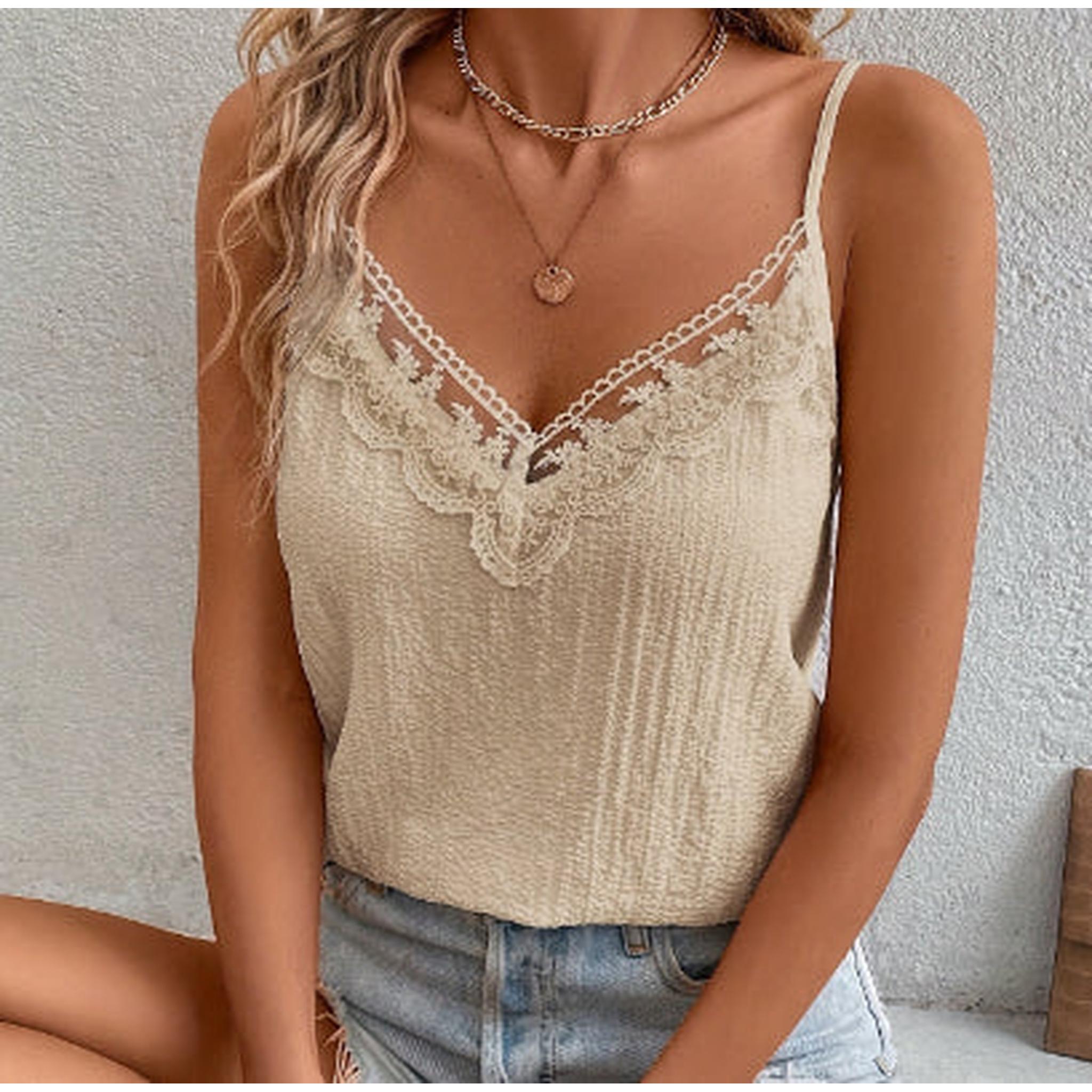 Horizon Essentials | Premium Lace Pullover Camisole Women