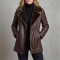 Horizon Essentials | Premium Leather Faux Fur Jacket
