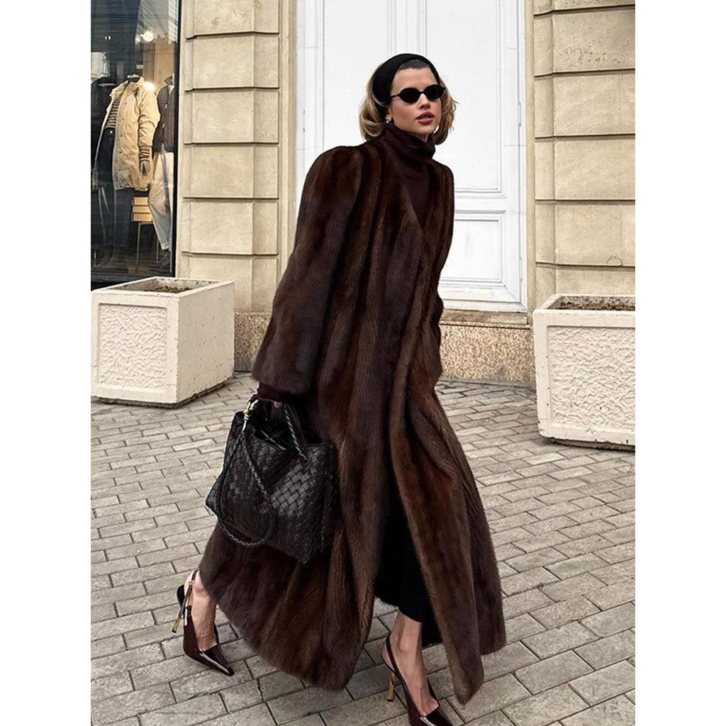 Horizon Essentials | Premium Long Faux Fur Coat
