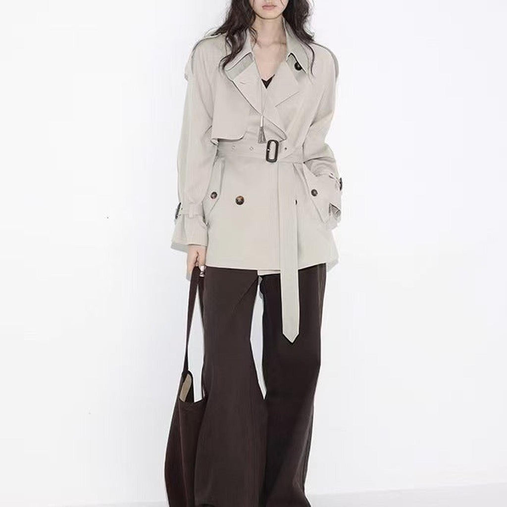 Horizon Essentials | Premium Loose Fit Brown Trench