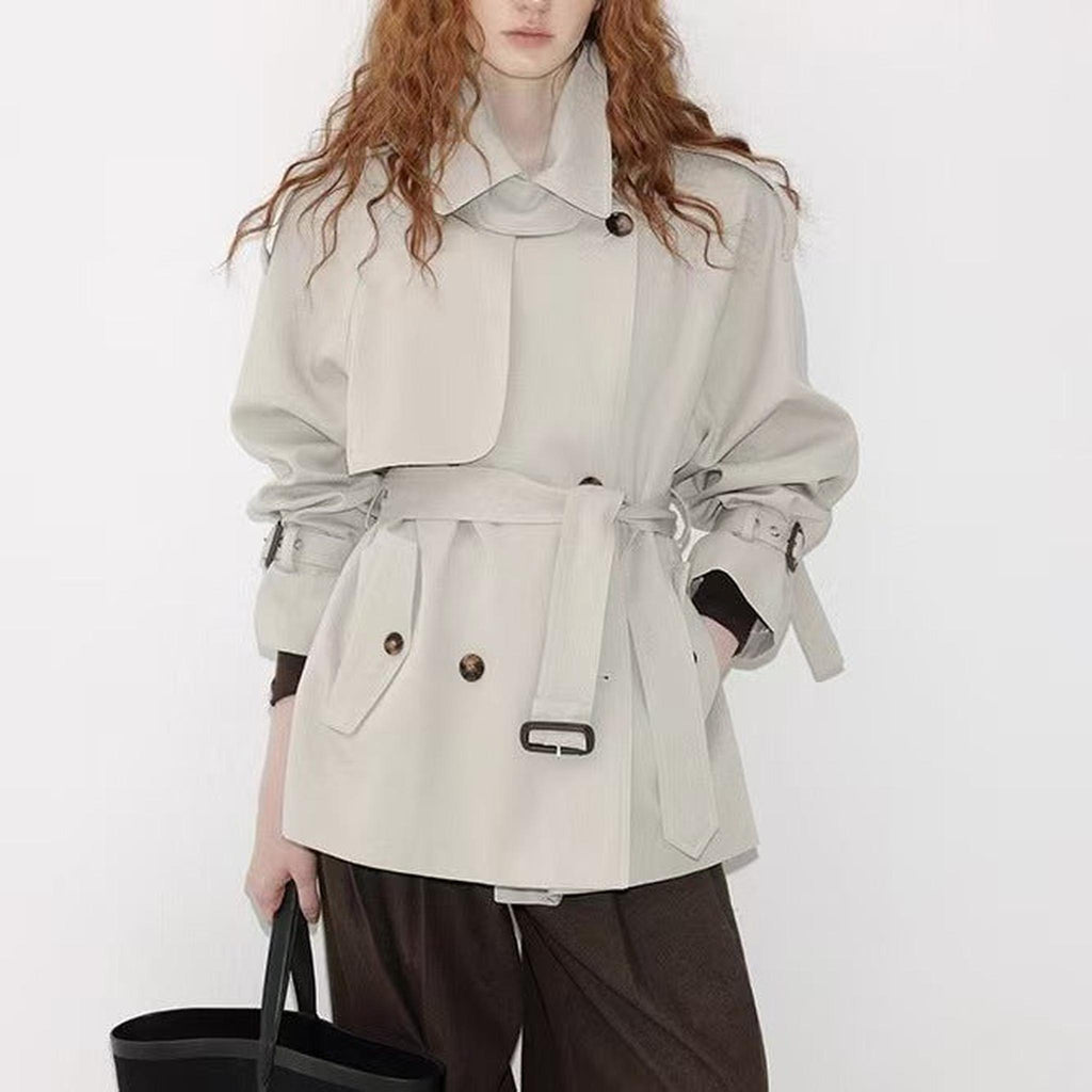 Horizon Essentials | Premium Loose Fit Brown Trench