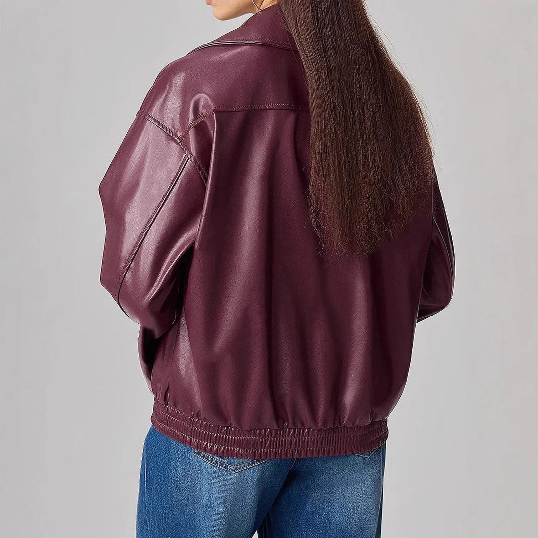 Horizon Essentials | Premium Loose-Fitting Leather Jacket