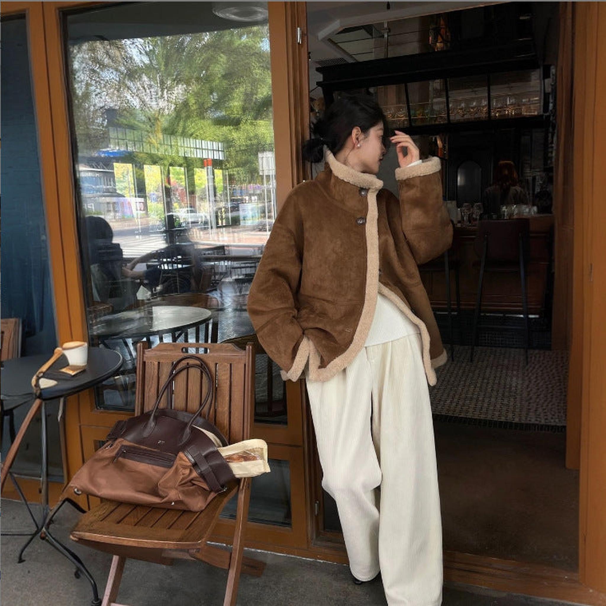 Horizon Essentials | Premium Loose-Fitting Suede Jacket