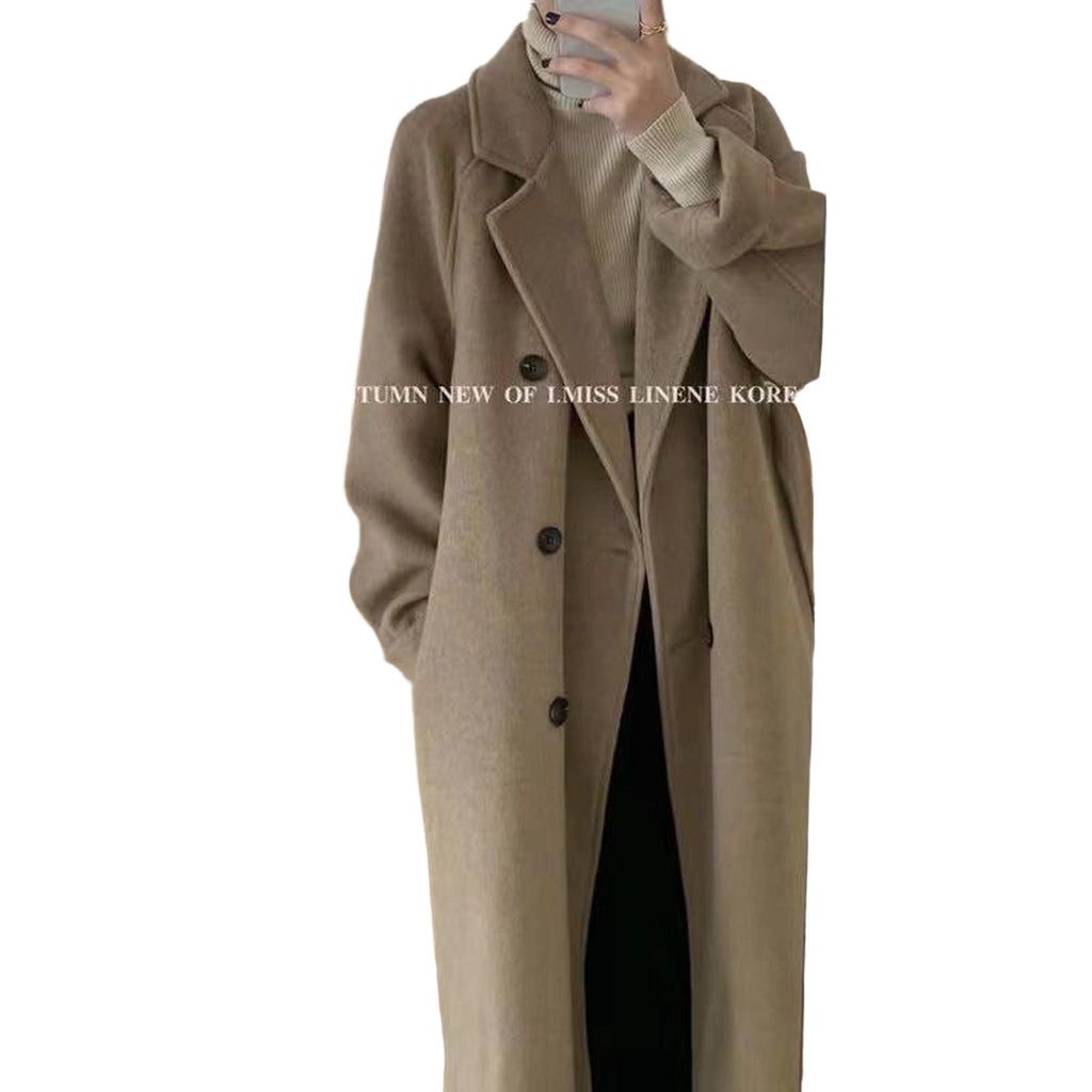 Horizon Essentials | Premium Mid-Length Wool Blend Overcoat