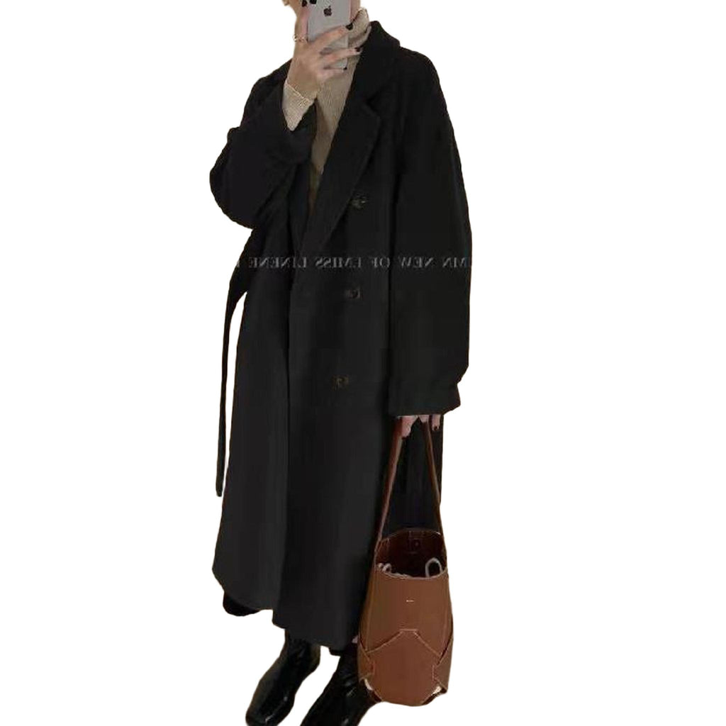 Horizon Essentials | Premium Mid-Length Wool Blend Overcoat